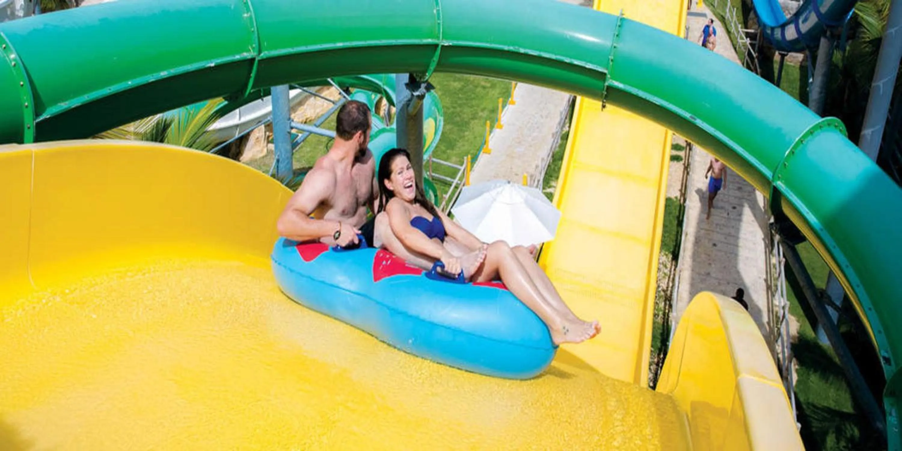 Aqua park in Royalton Splash Punta Cana, An Autograph Collection All-Inclusive Resort & Casino