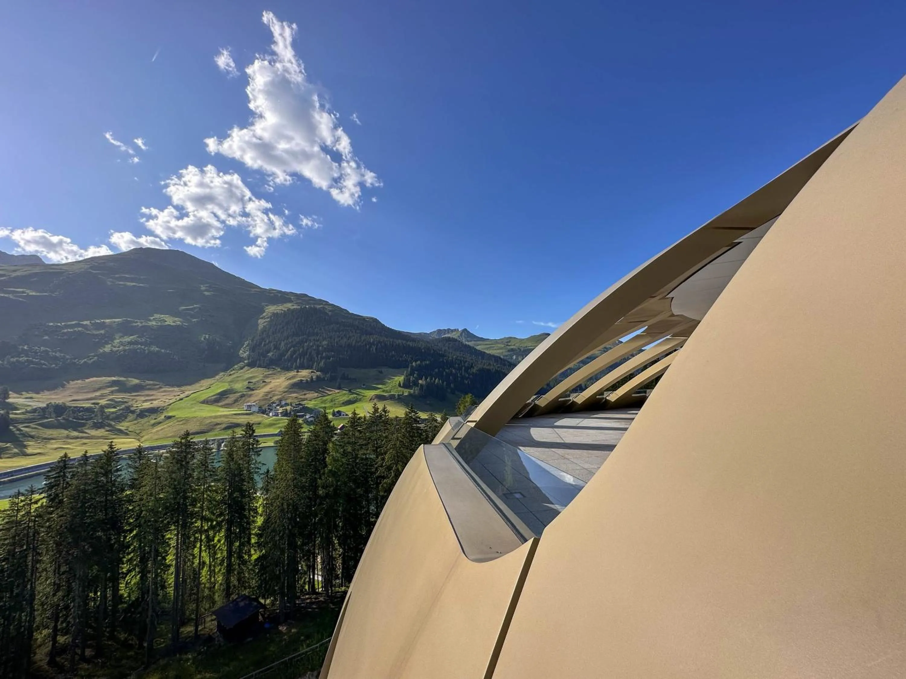 Property building in AlpenGold Hotel Davos