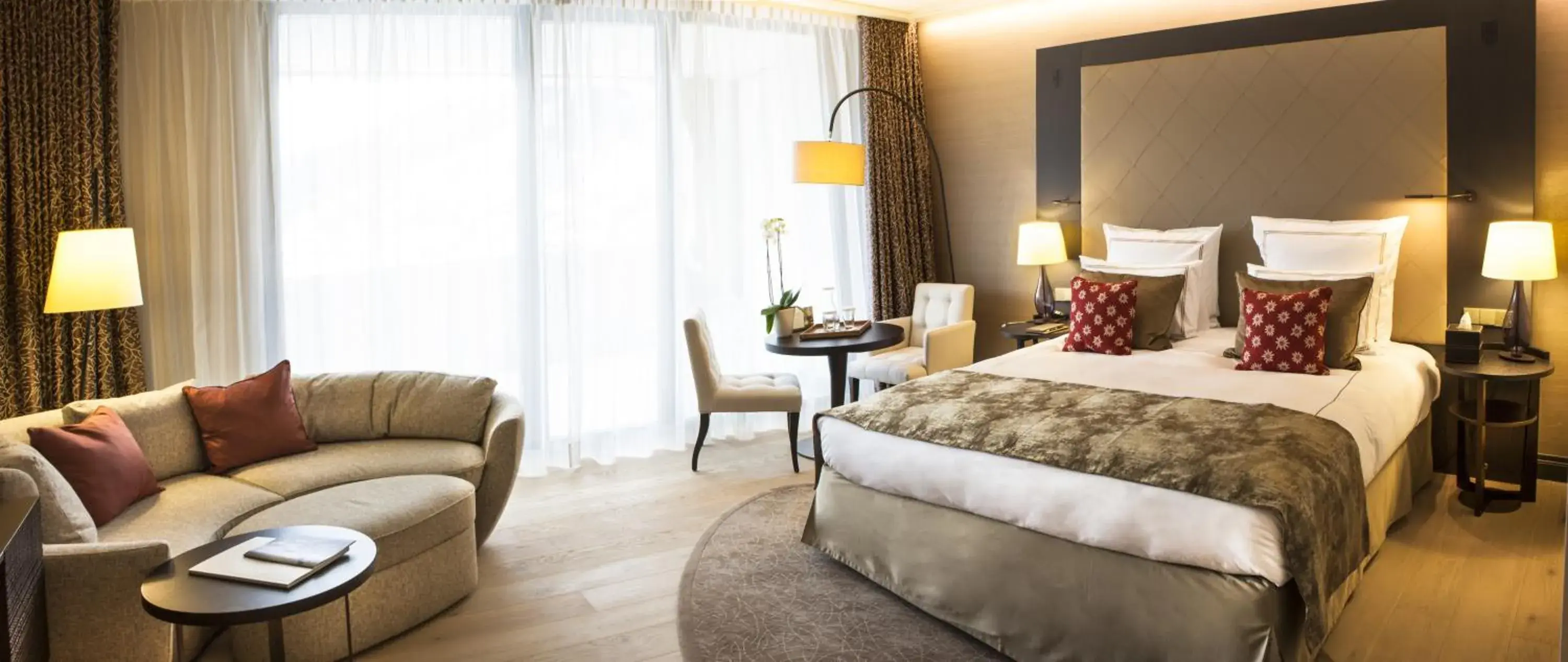 Photo of the whole room, Bed in AlpenGold Hotel Davos Photo of the whole room, Bed in AlpenGold Hotel Davos