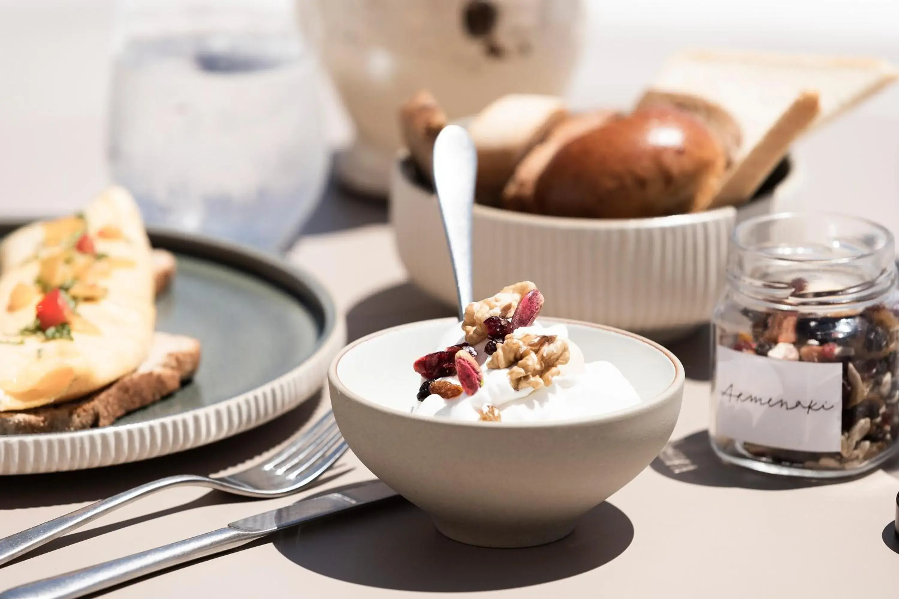 Food close-up in Armenaki Food close-up in Armenaki