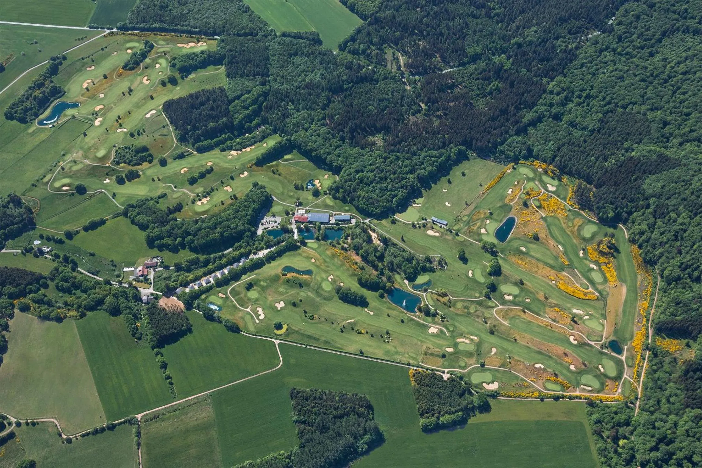 Golfcourse in Hotel Weiherhof am Golfpark