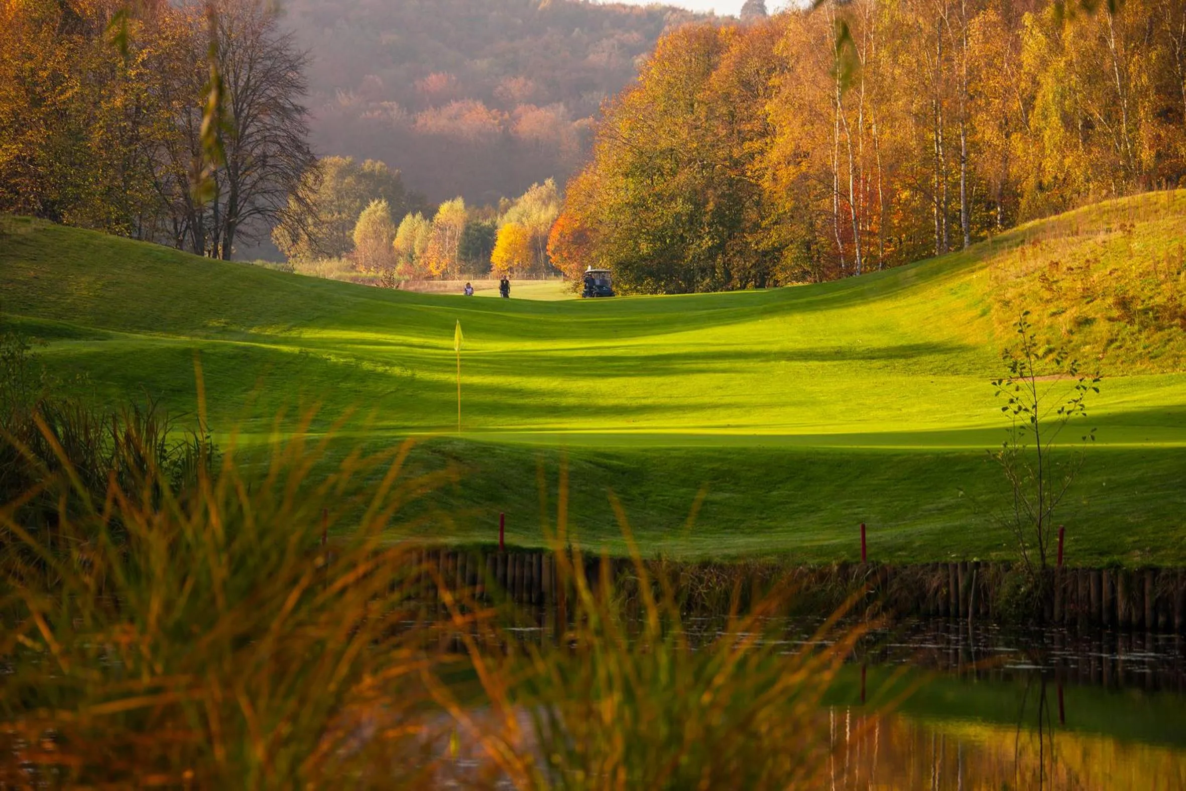 Golfcourse in Hotel Weiherhof am Golfpark