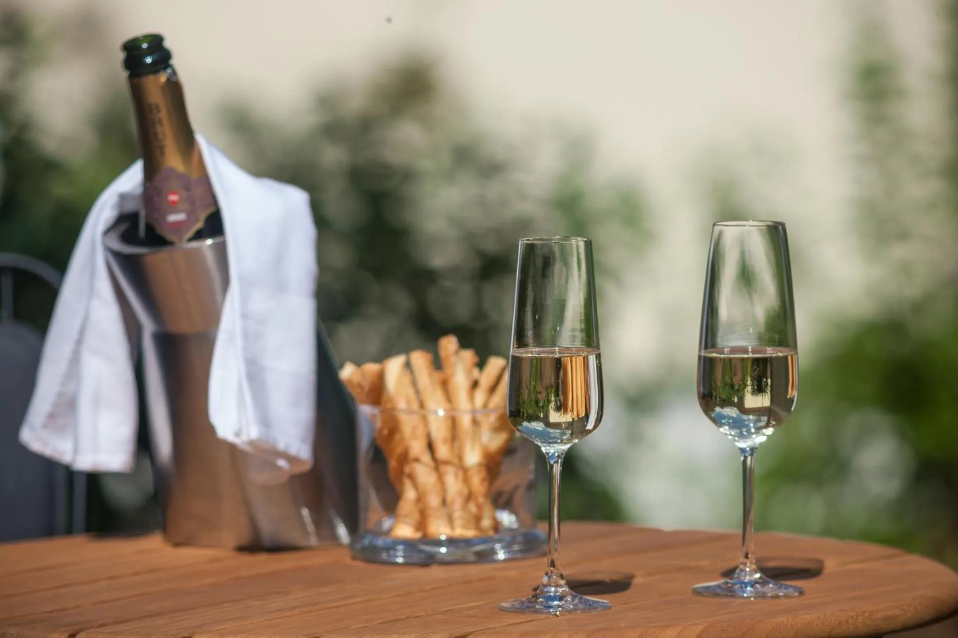 Balcony/Terrace in Hotel Weiherhof am Golfpark