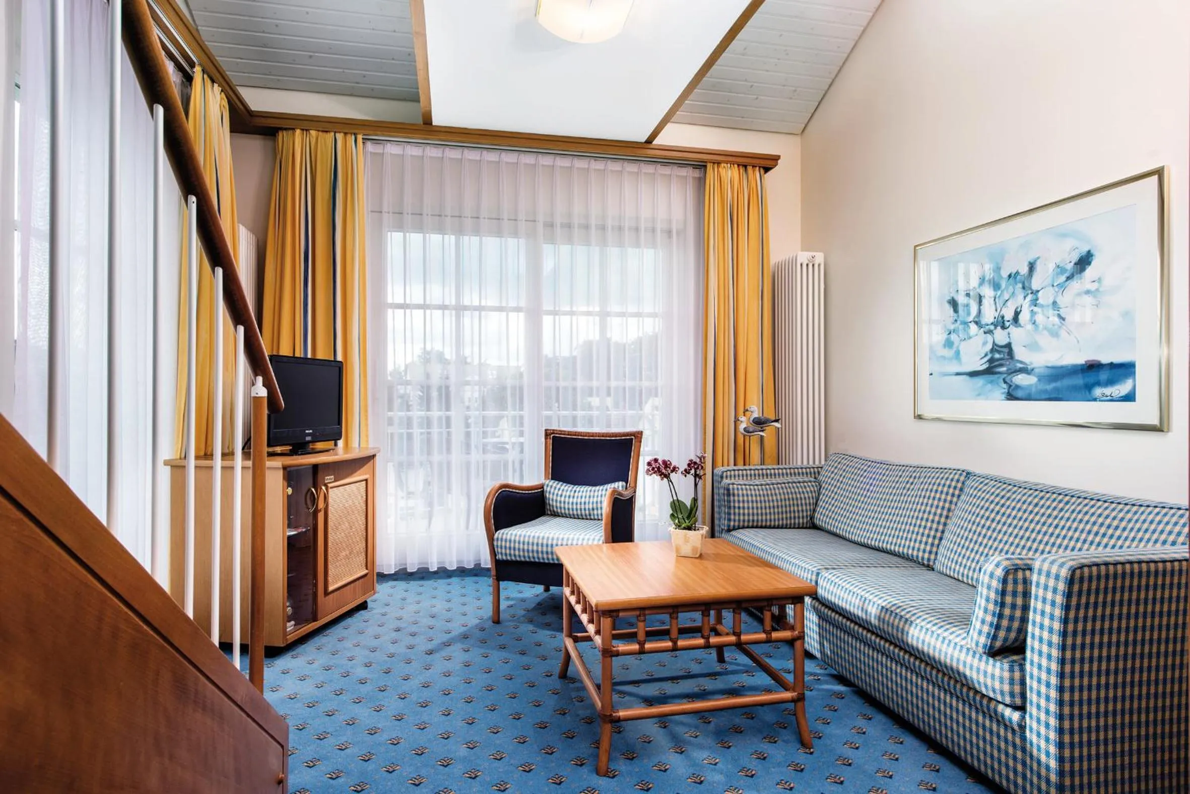 Living room in Hotel Kleine Strandburg - Adults Only