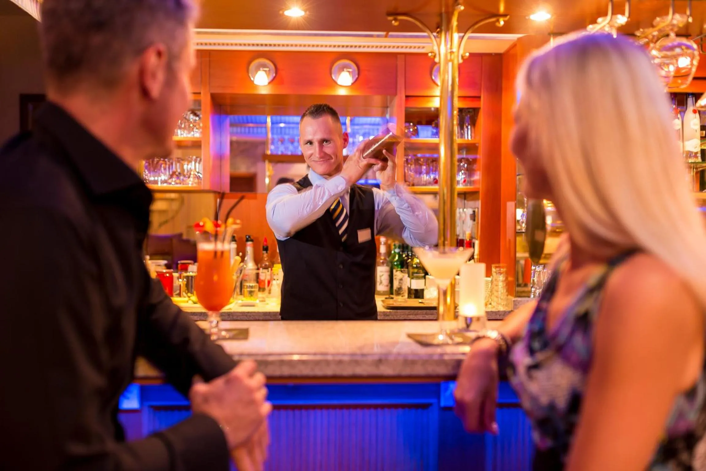 Lounge or bar in Hotel Kleine Strandburg - Adults Only