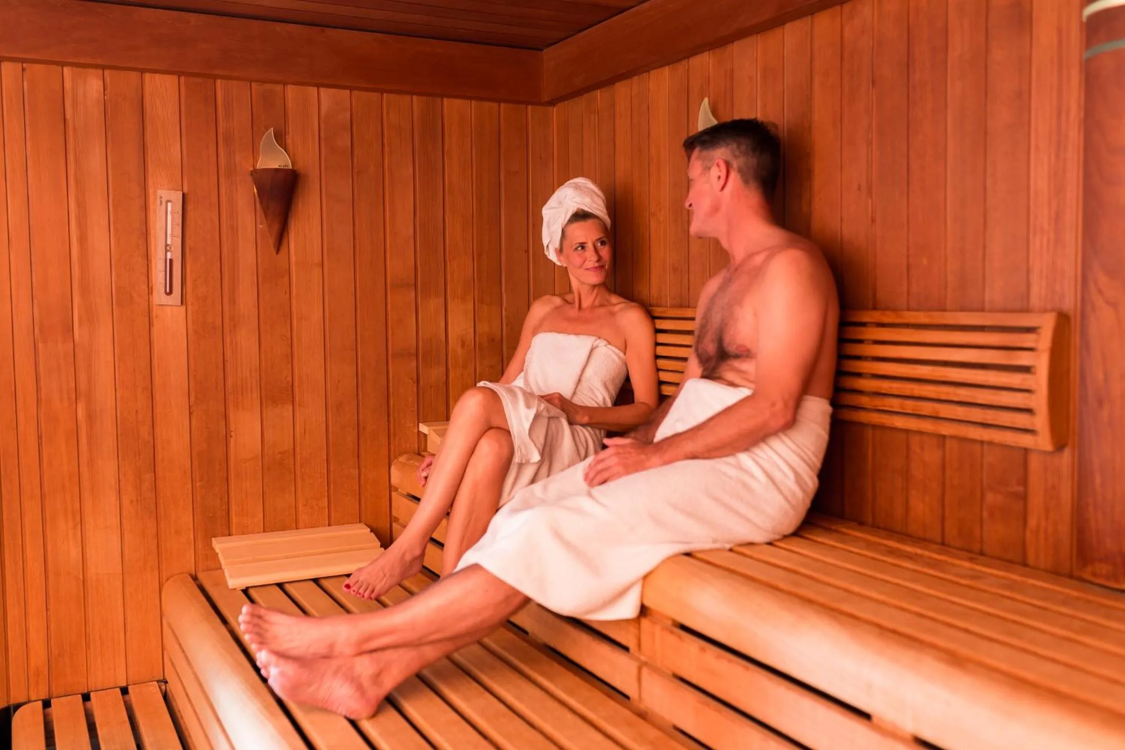 Sauna in Hotel Kleine Strandburg - Adults Only