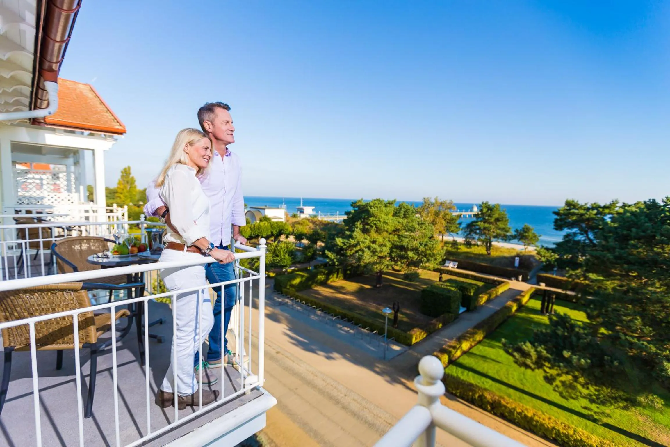 Lake view in Hotel Kleine Strandburg - Adults Only