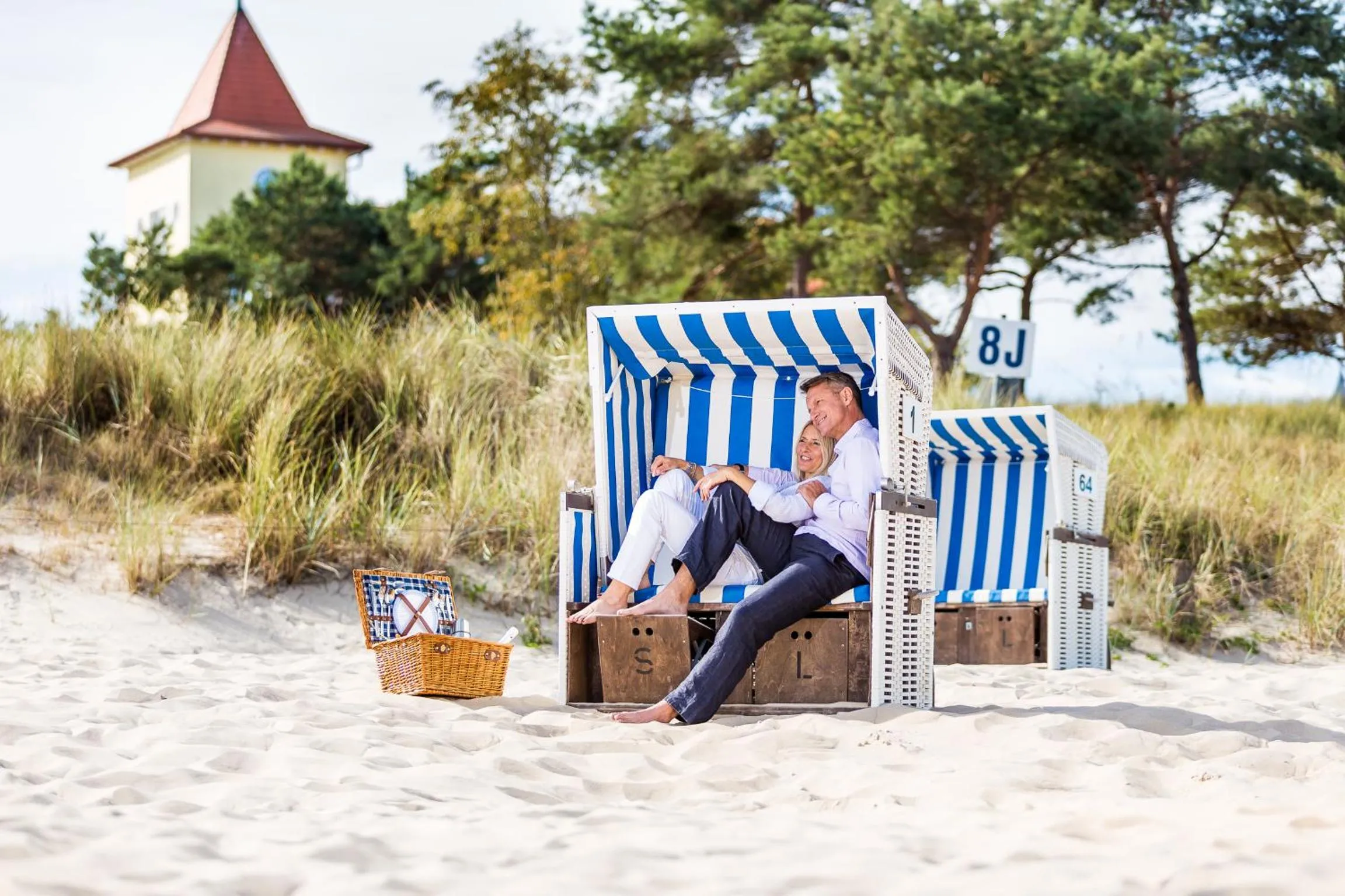 Beach in Hotel Kleine Strandburg - Adults Only