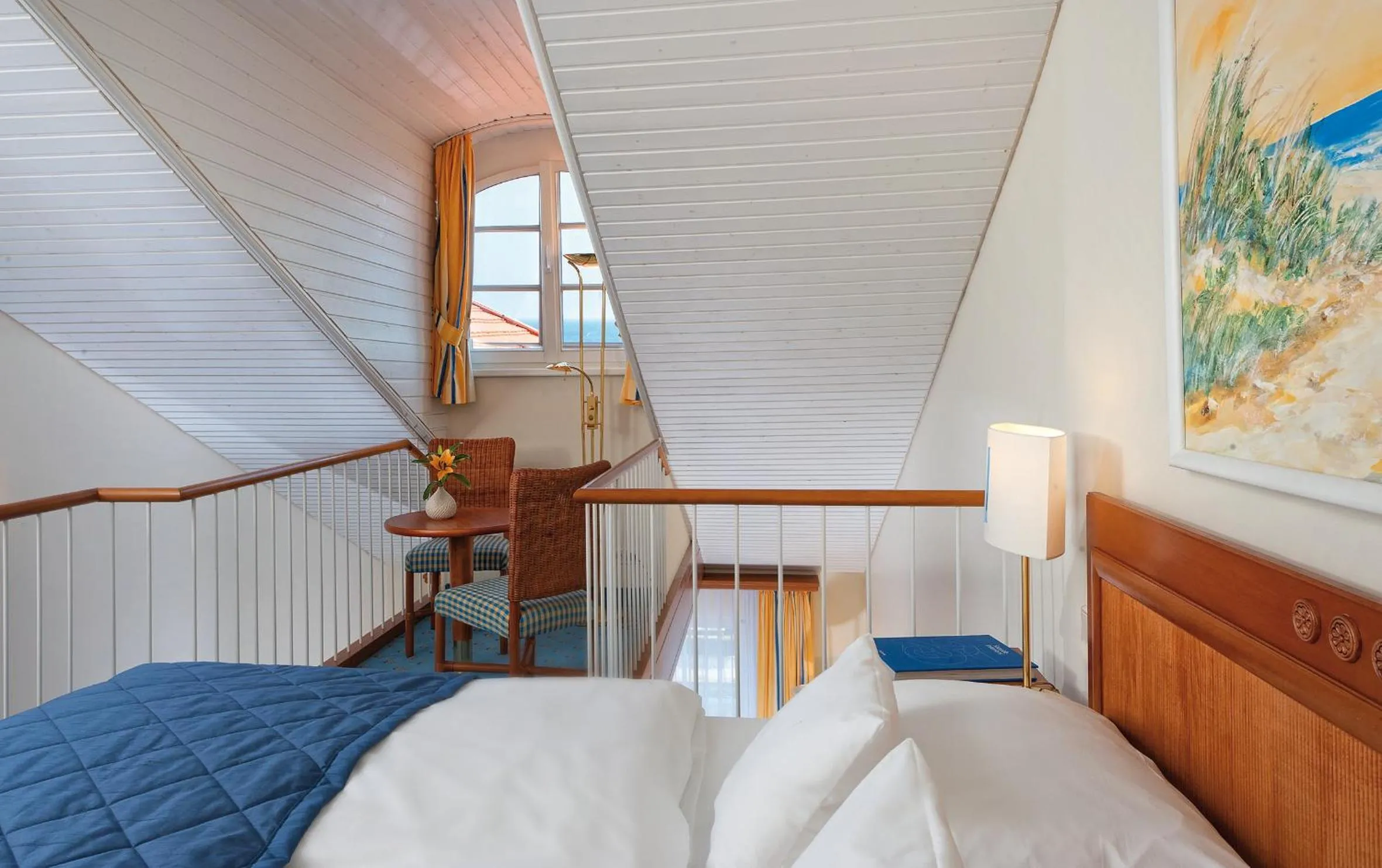 Photo of the whole room, Bed in Hotel Kleine Strandburg - Adults Only