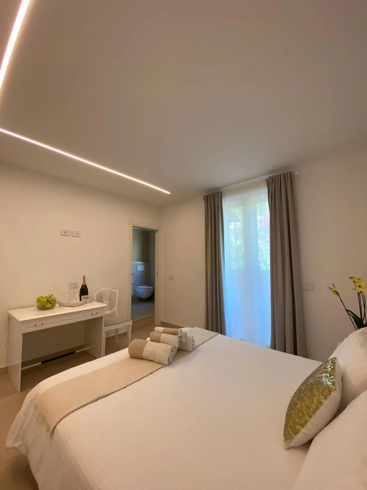 Bed in B&B Am Gardasee blick