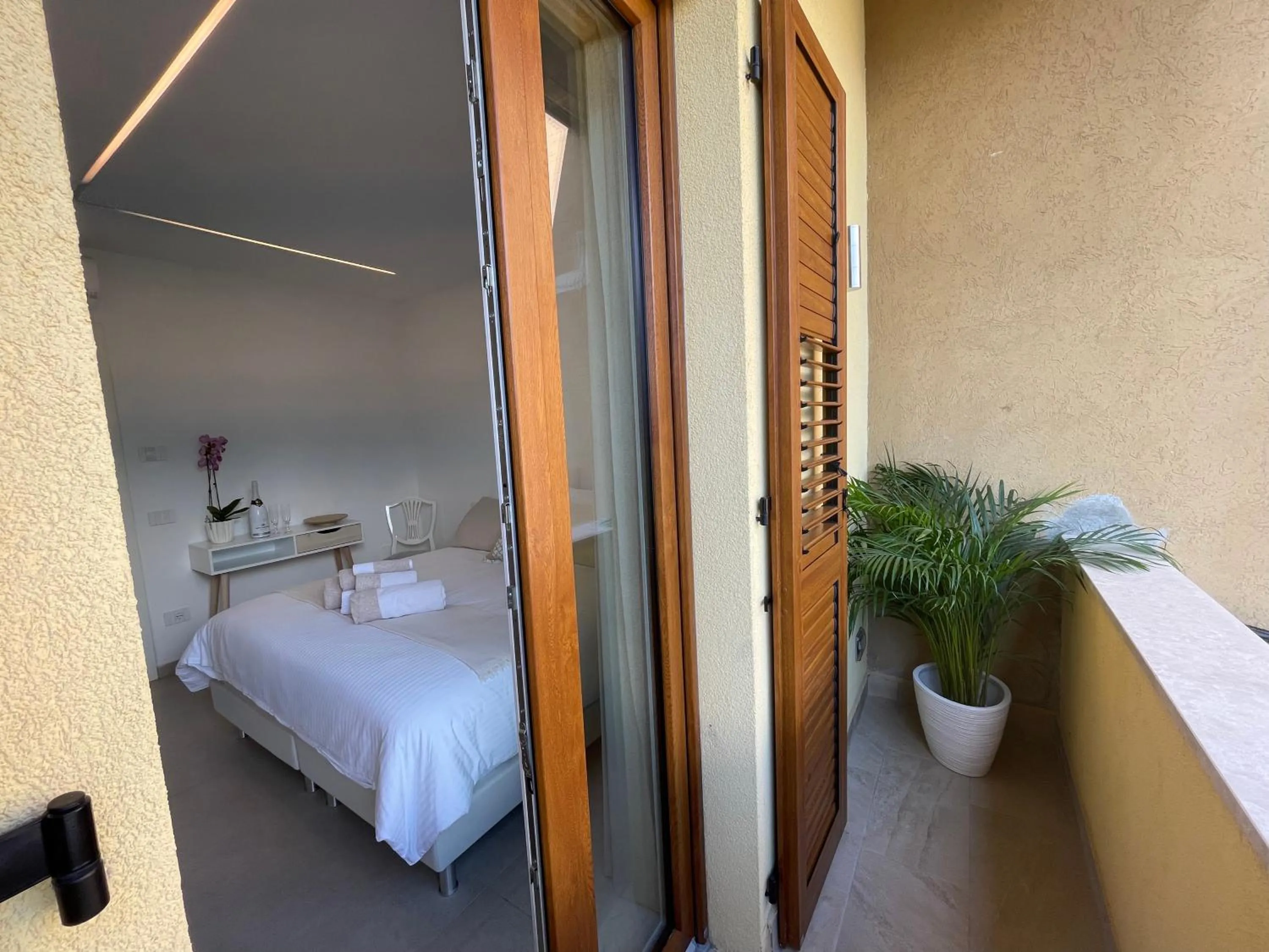 Bed in B&B Am Gardasee blick