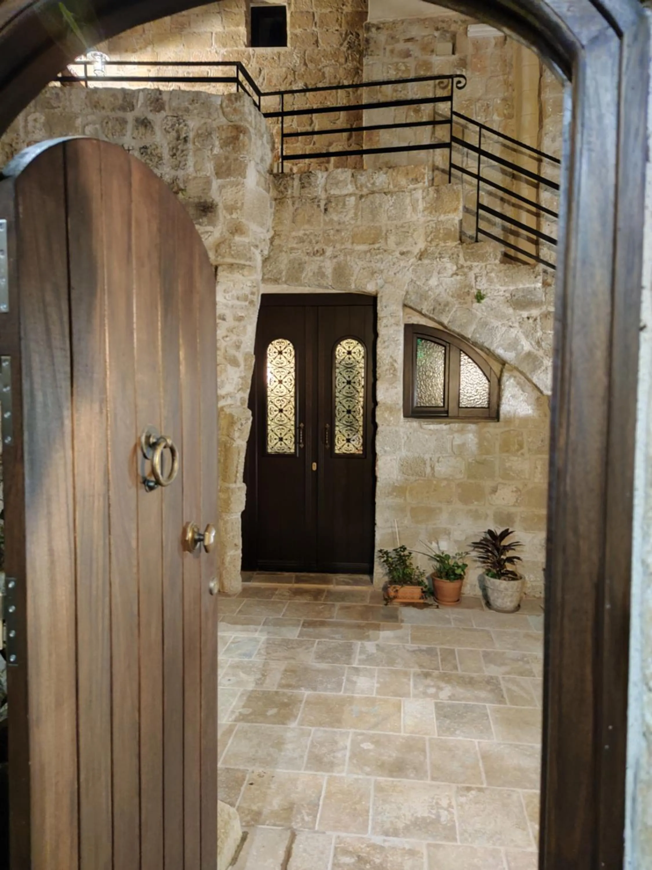 Facade/entrance in Porolithos Boutique Hotel