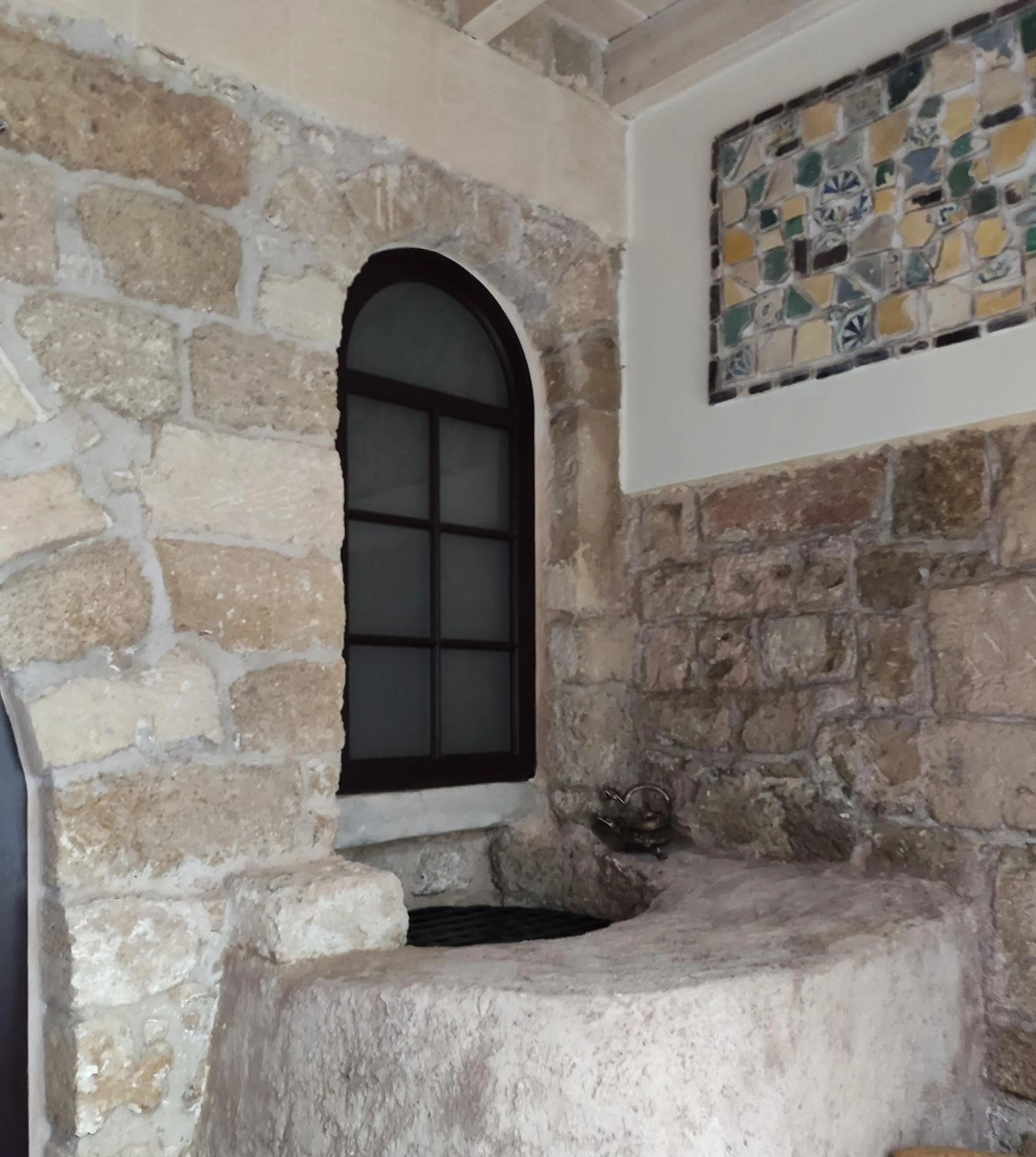 Patio in Porolithos Boutique Hotel