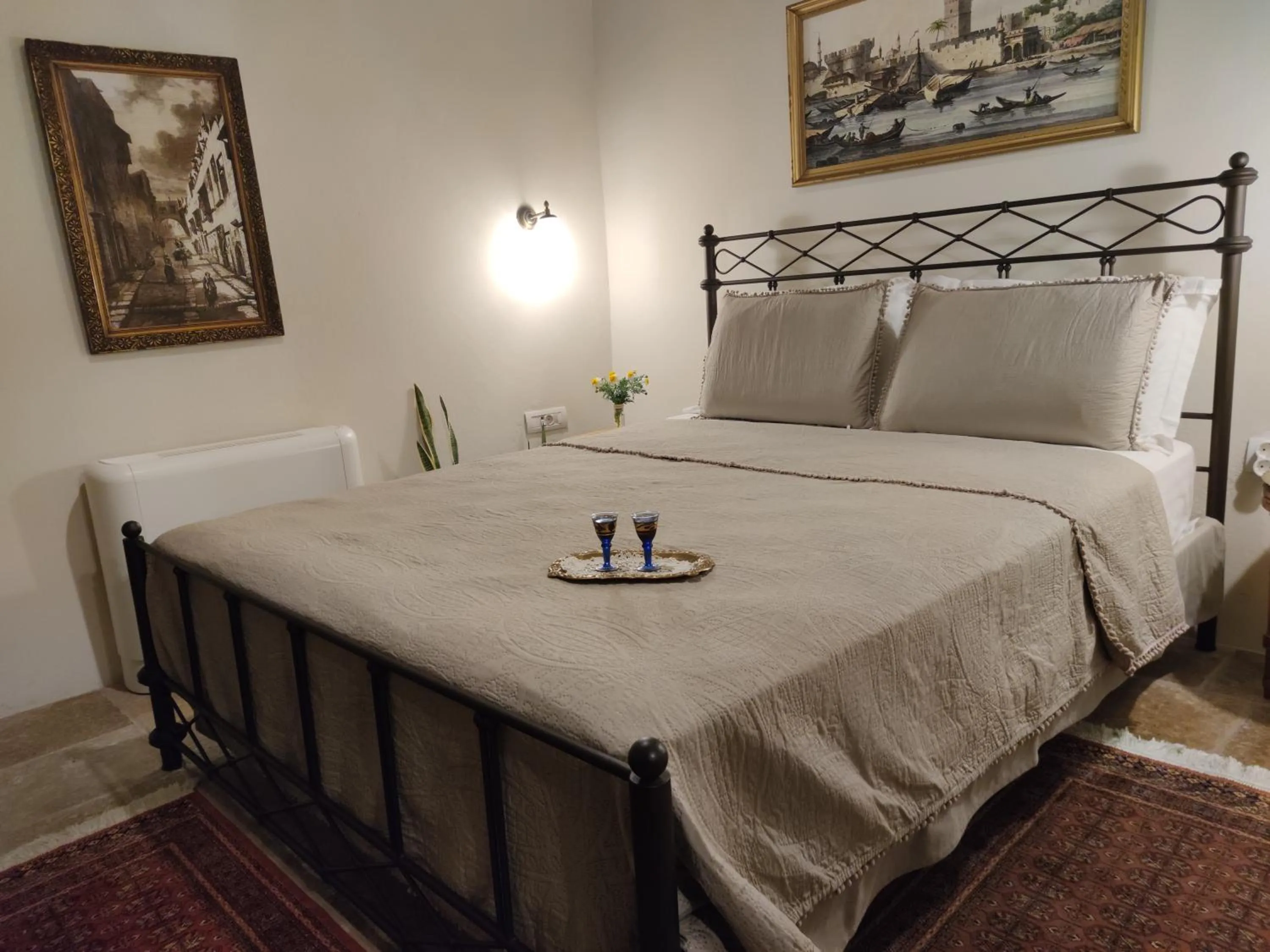 Bedroom, Bed in Porolithos Boutique Hotel