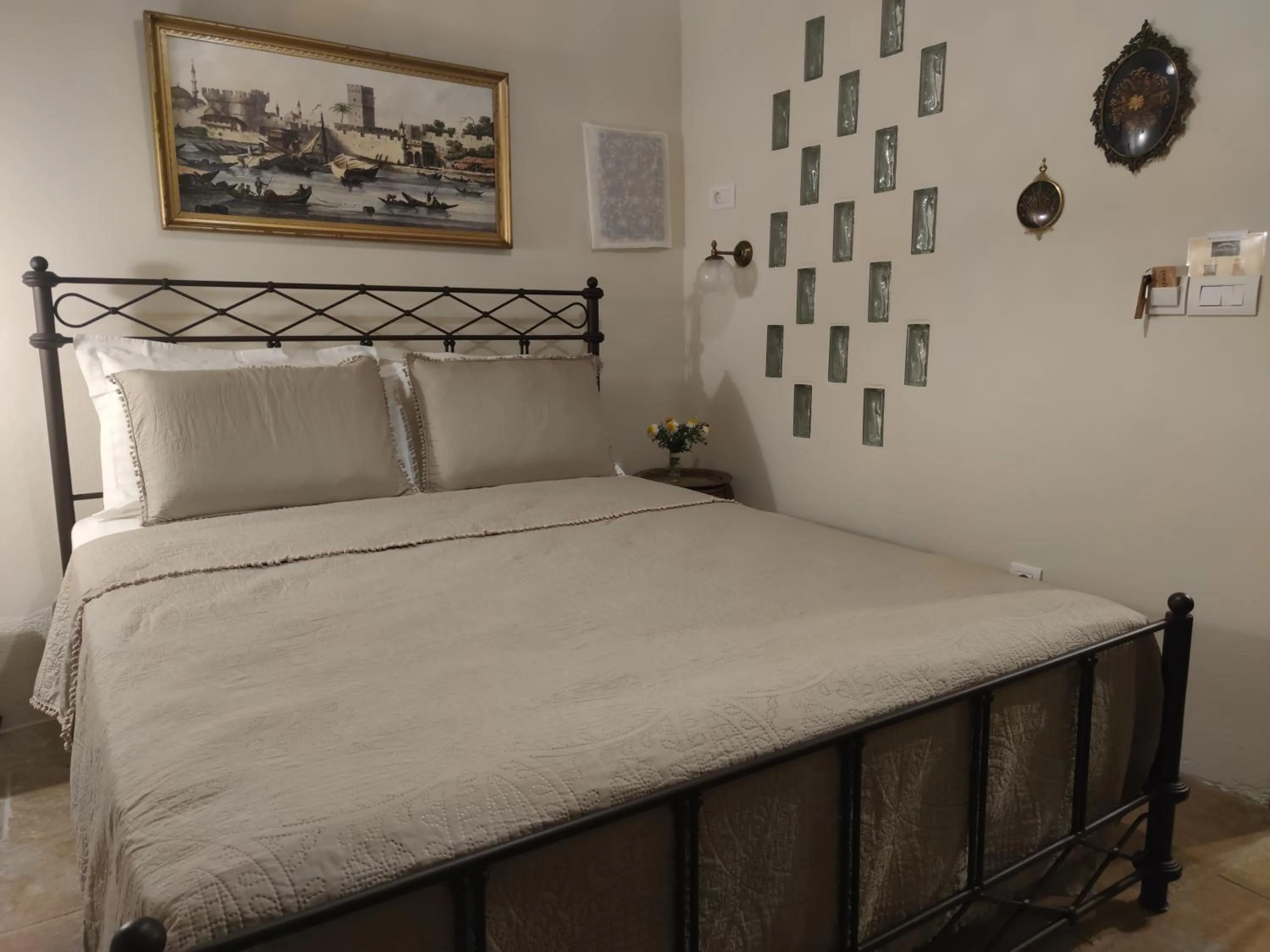 Bedroom, Bed in Porolithos Boutique Hotel