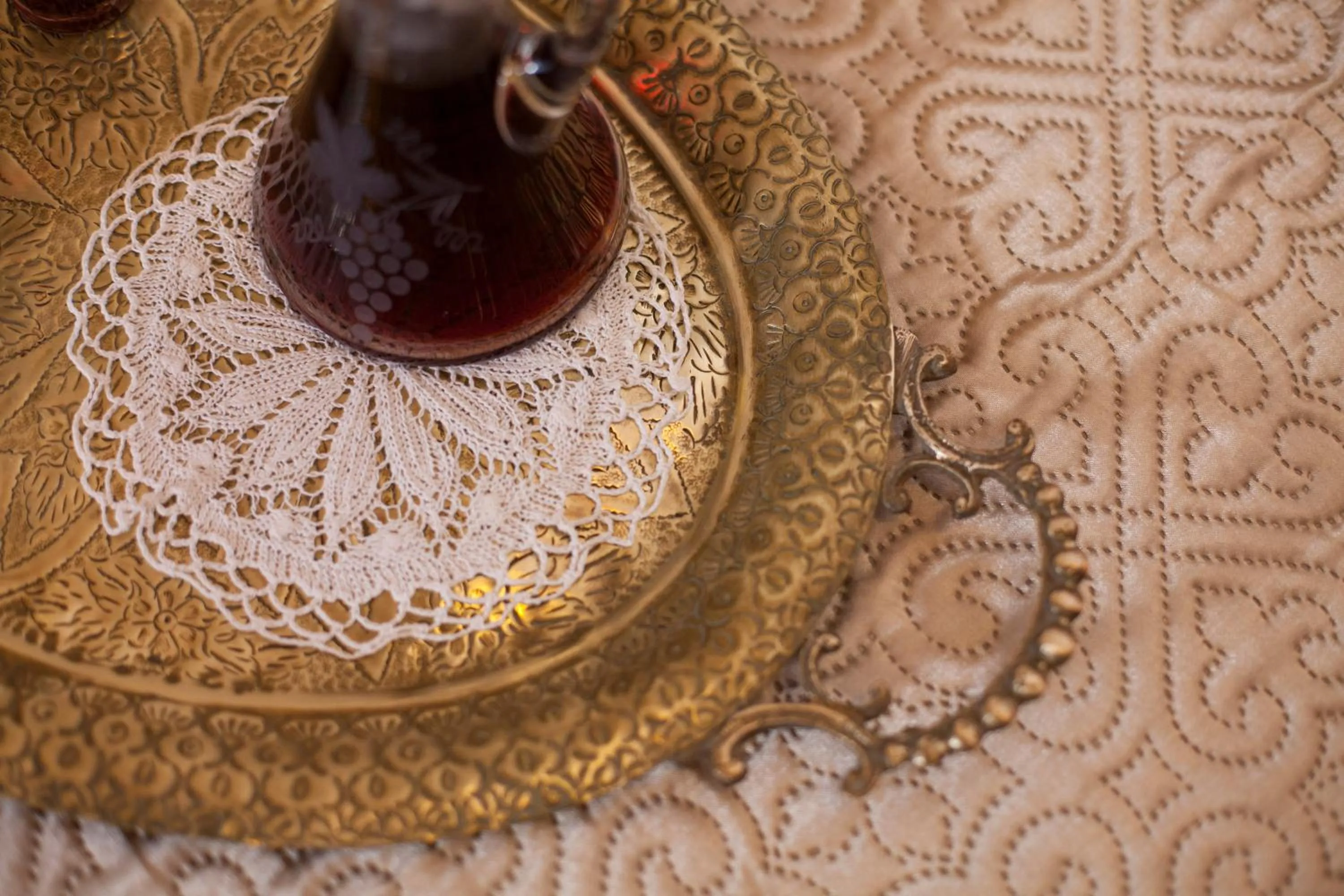 Decorative detail in Porolithos Boutique Hotel