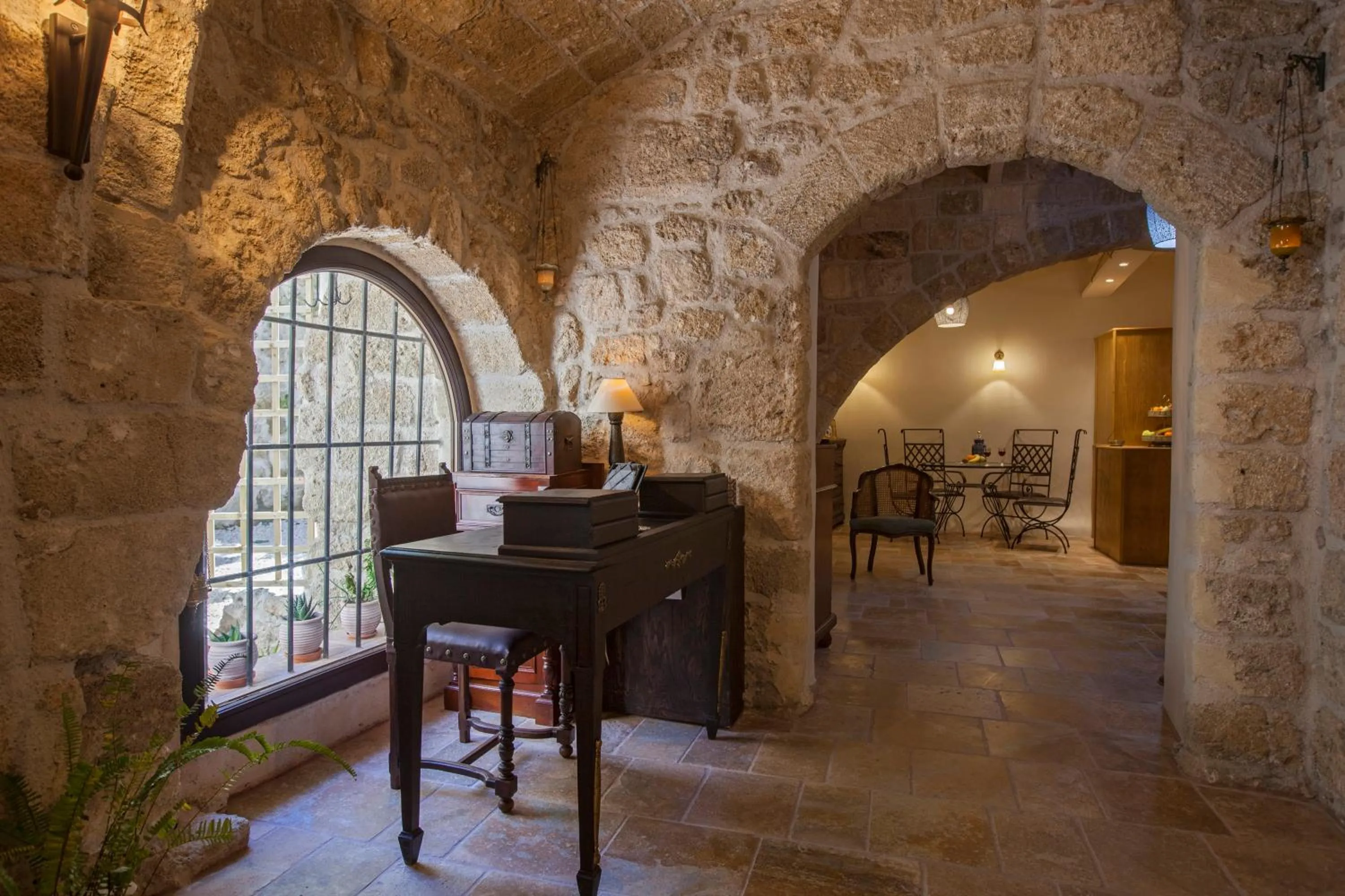 Lobby or reception in Porolithos Boutique Hotel