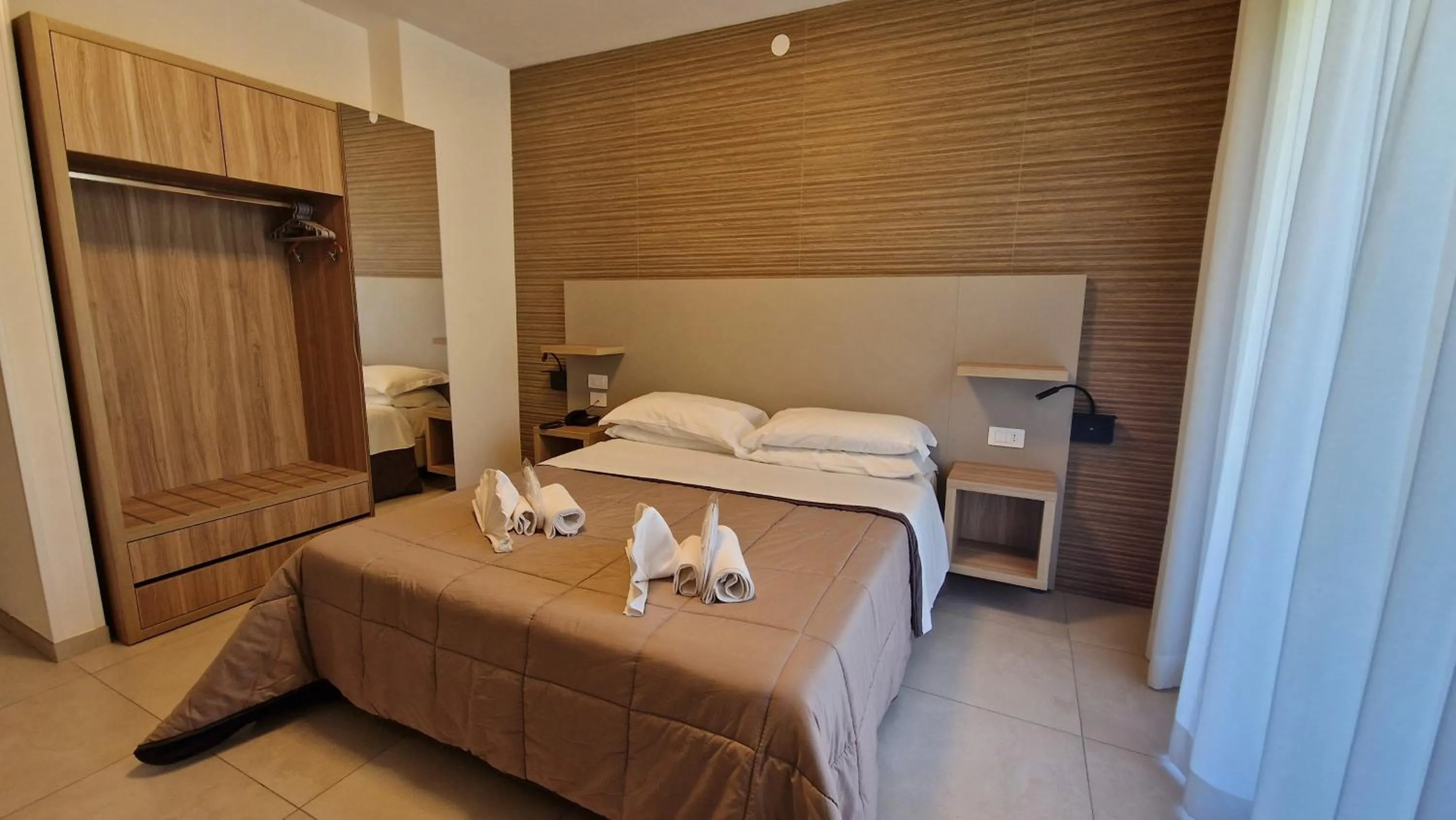 Bed in Hotel Tre Monti