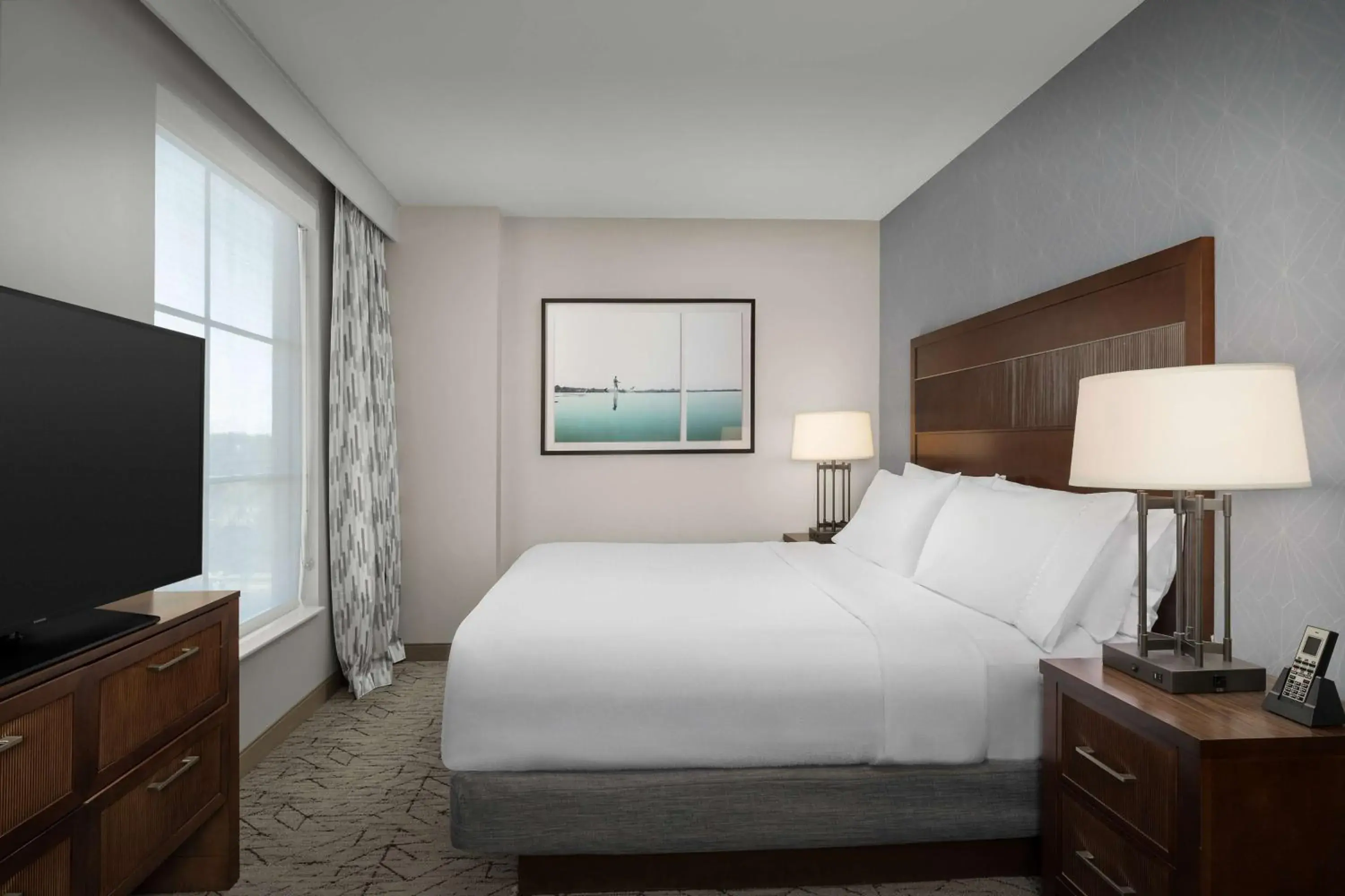 Bed in Embassy Suites Springfield Bed in Embassy Suites Springfield