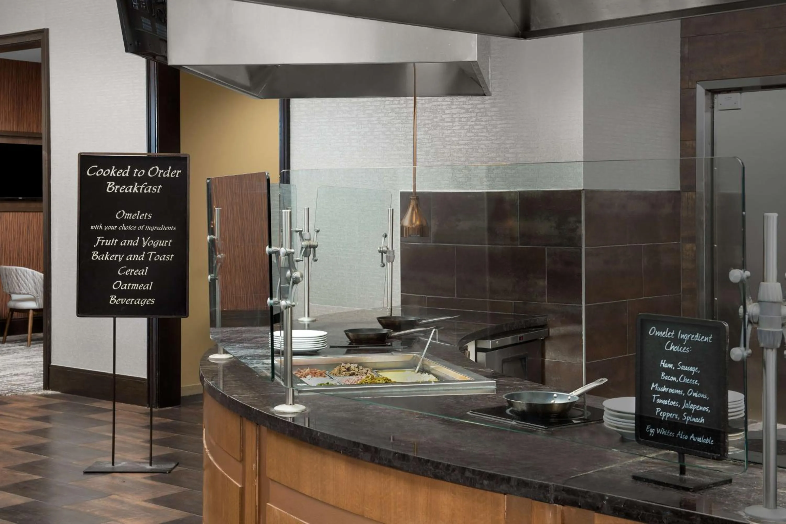 Breakfast in Embassy Suites Springfield