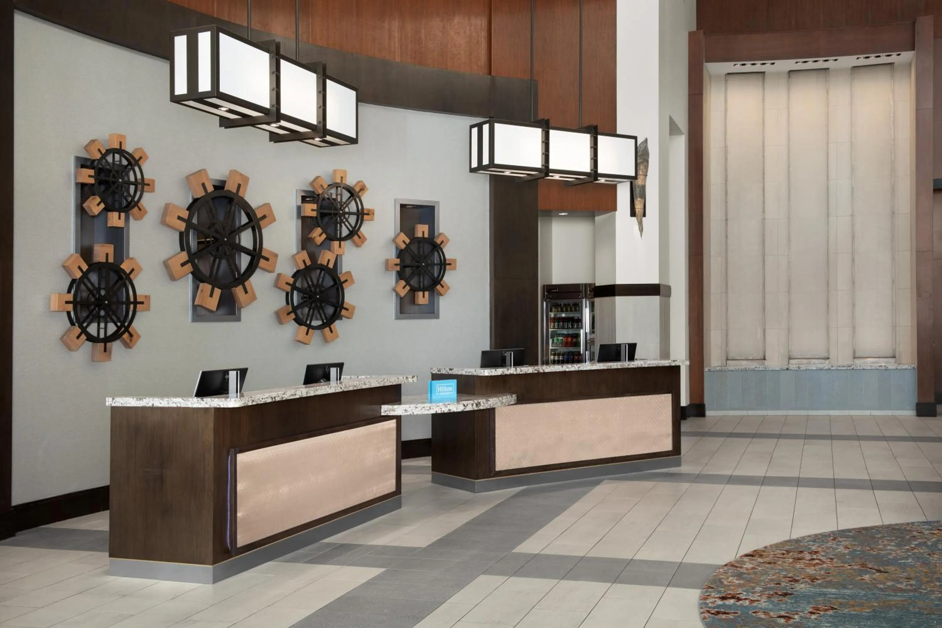 Lobby or reception in Embassy Suites Springfield