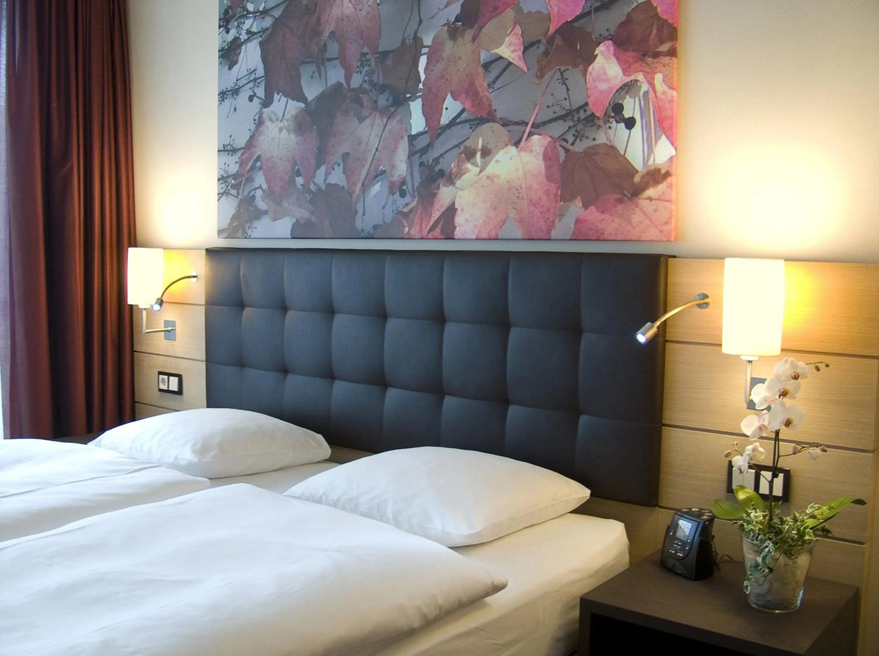 Bed in Hilton Mainz