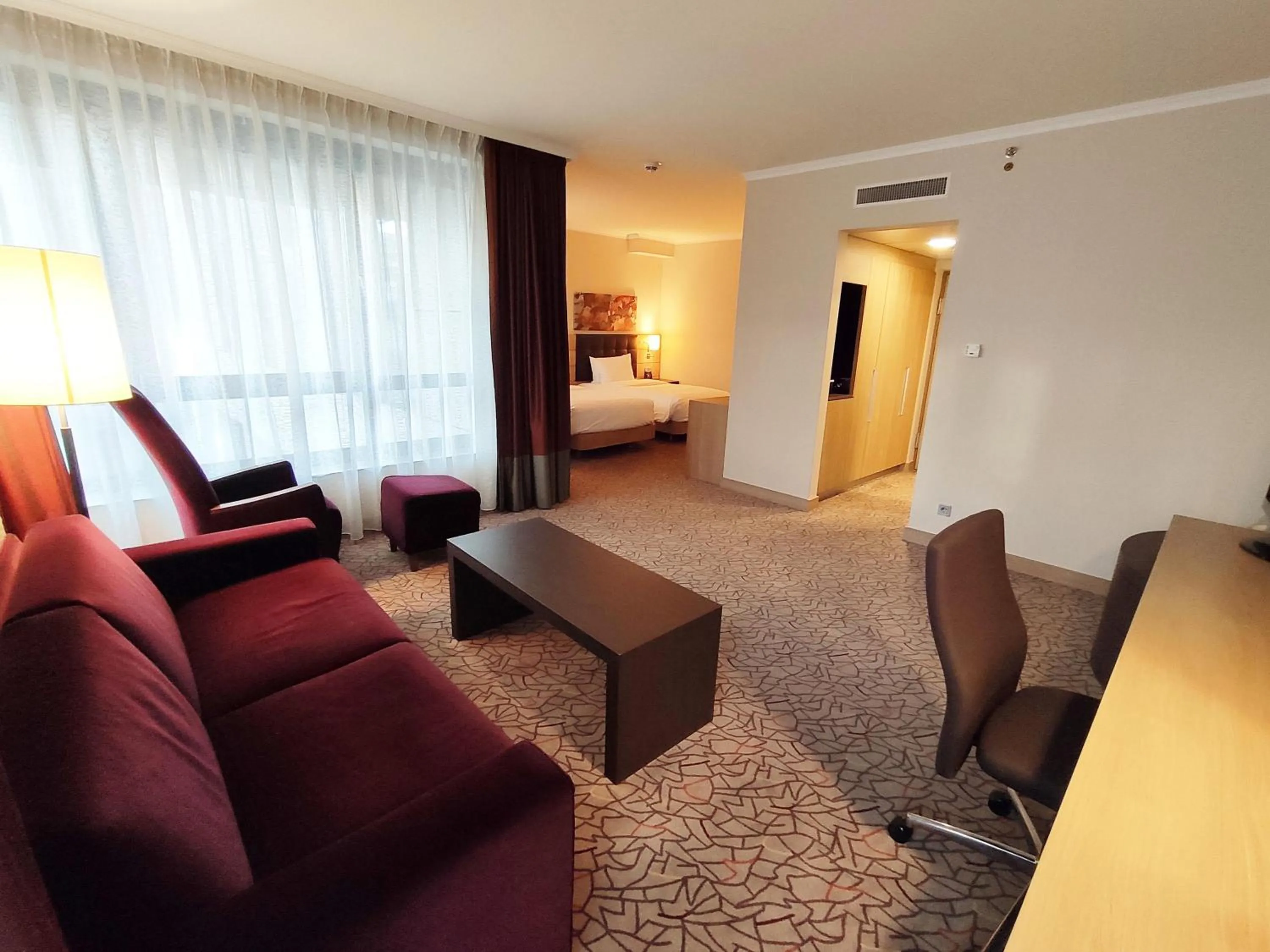 Living room in Hilton Mainz