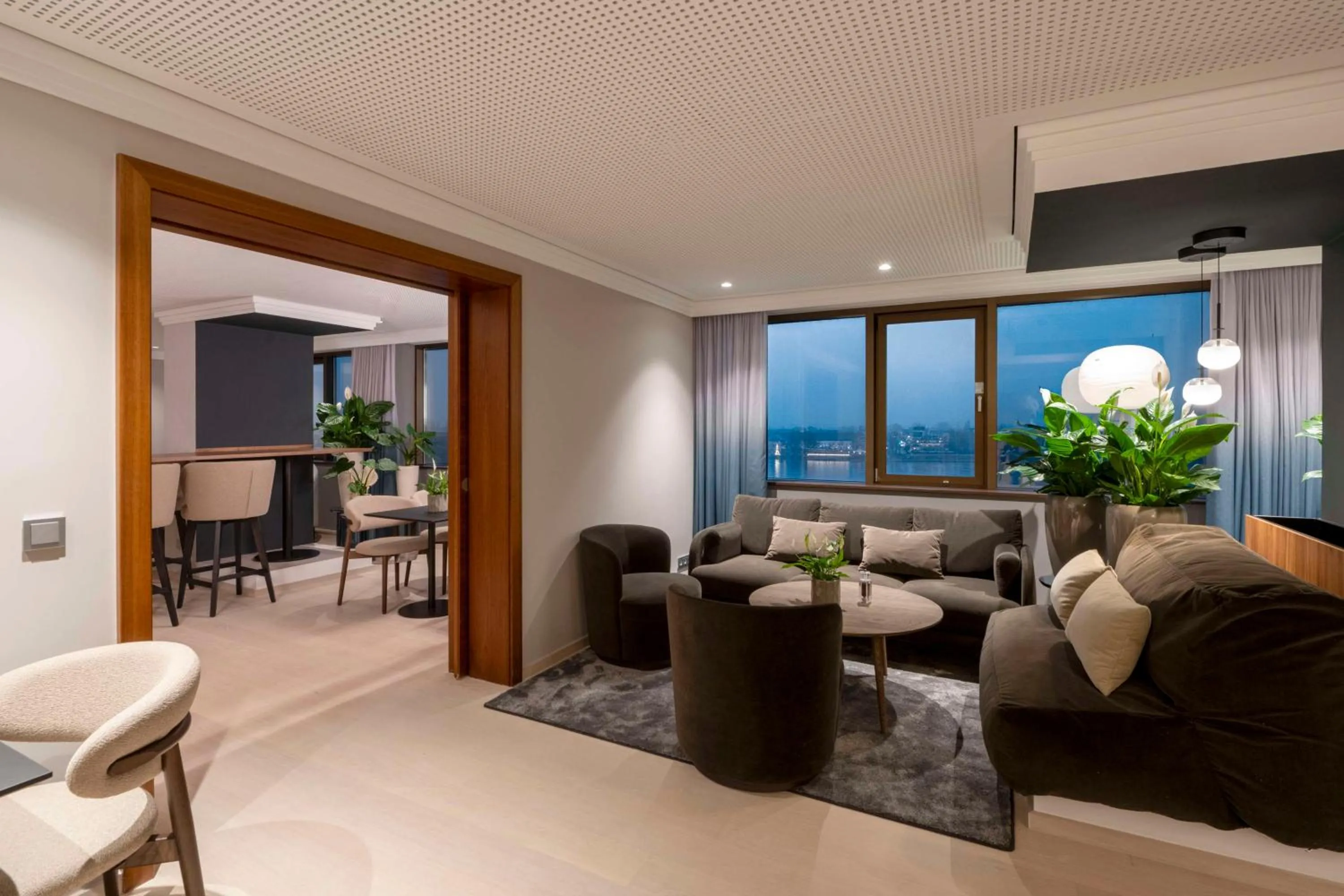 Living room in Hilton Mainz