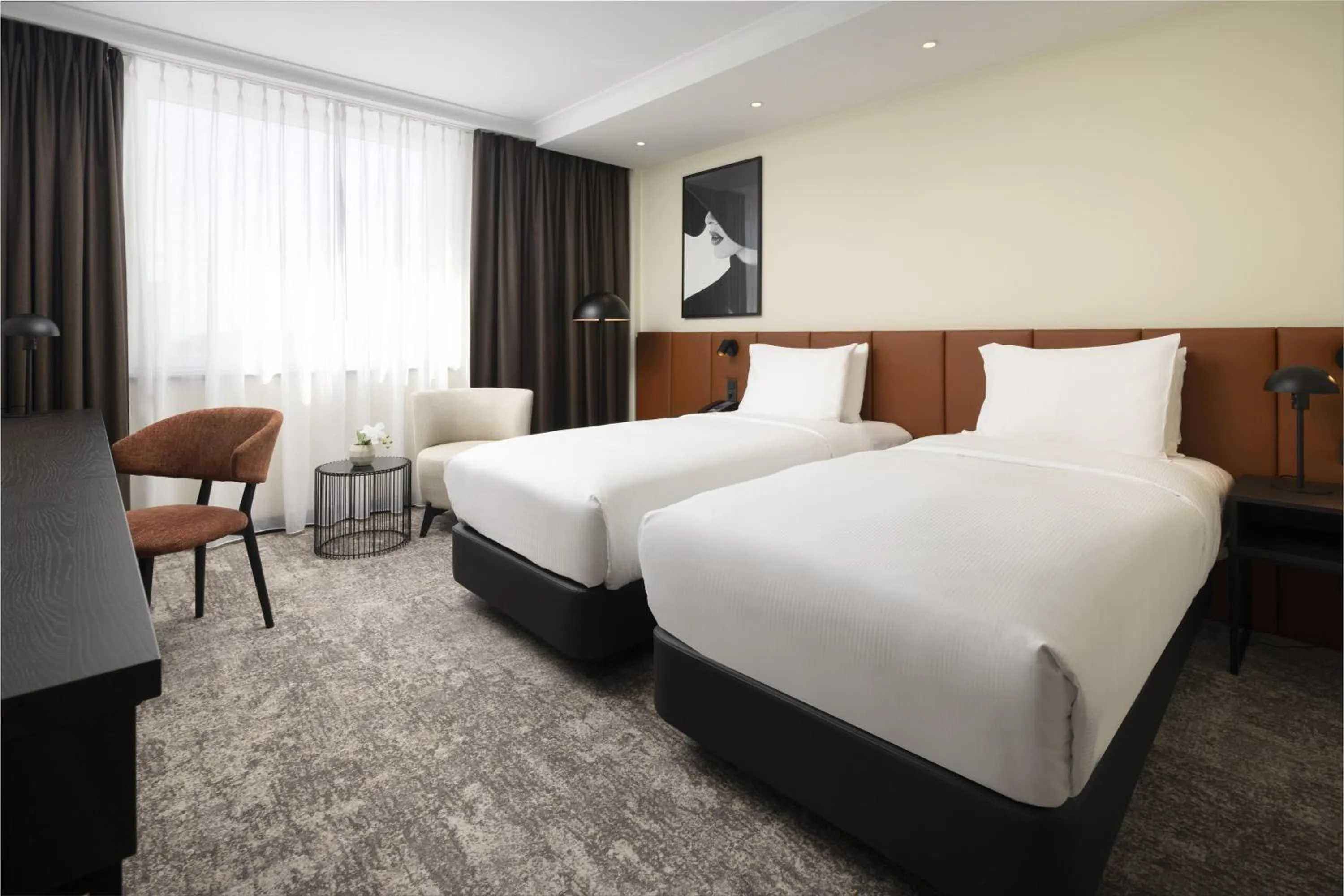 Bed in Hilton Düsseldorf