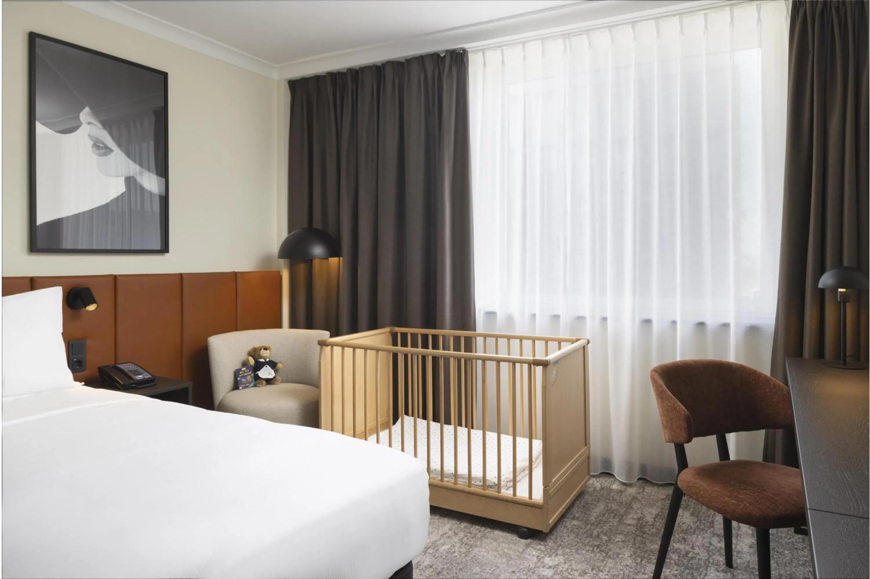 Bed in Hilton Düsseldorf