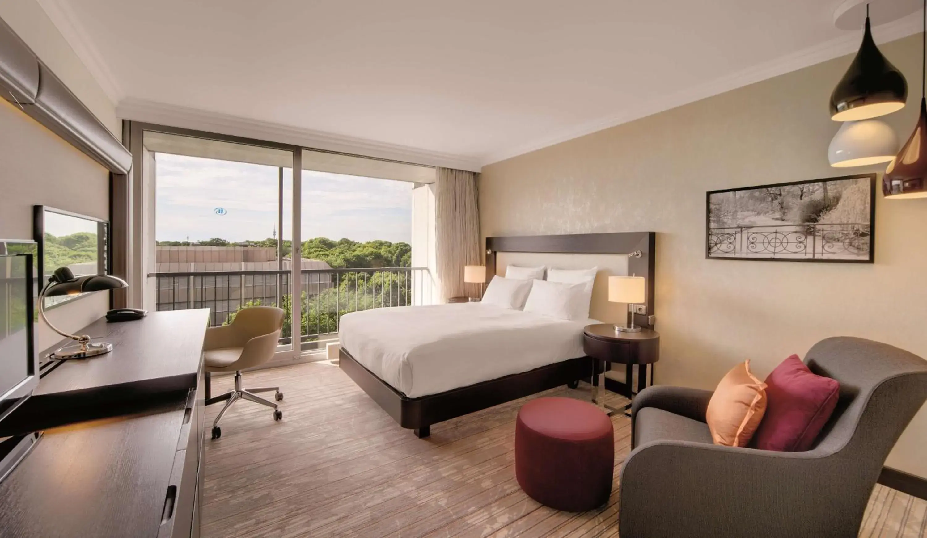 Single Room - Wheelchair Accessible in Hilton Munich Park Single Room - Wheelchair Accessible in Hilton Munich Park