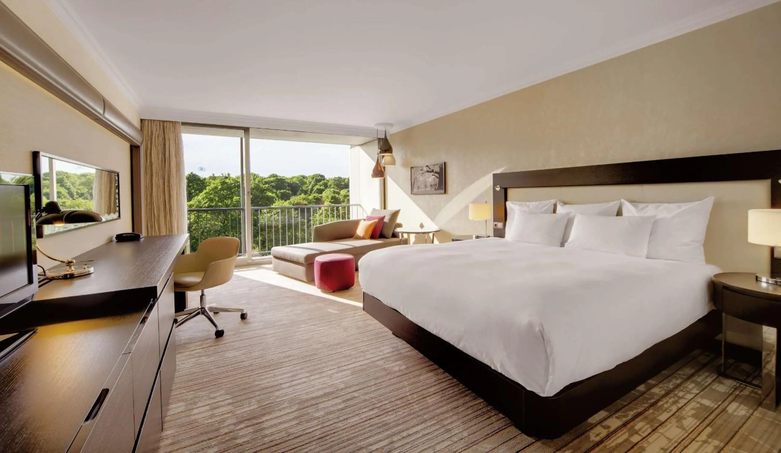 Bedroom in Hilton Munich Park