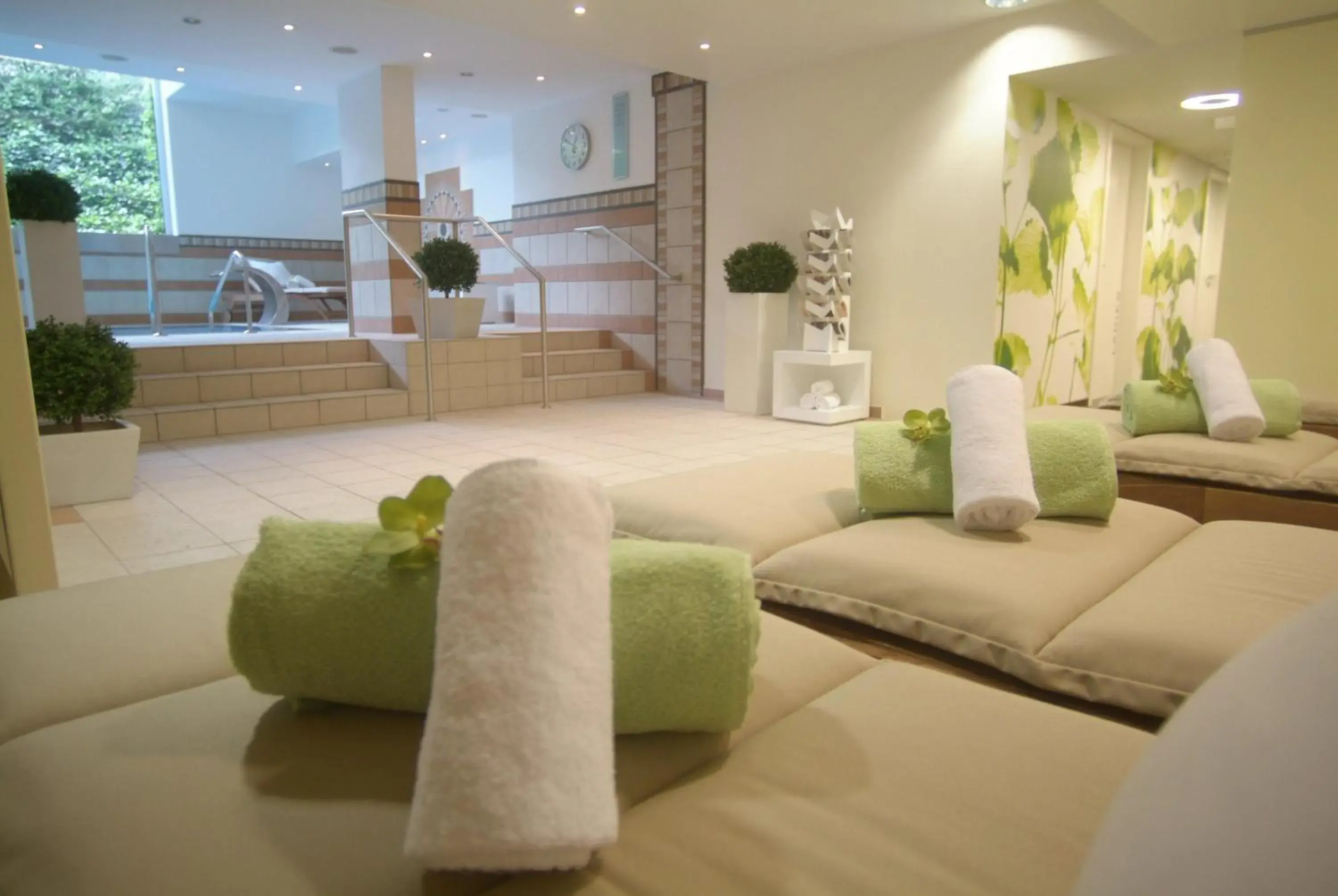 Spa and wellness centre/facilities in Hilton Munich Park Spa and wellness centre/facilities in Hilton Munich Park