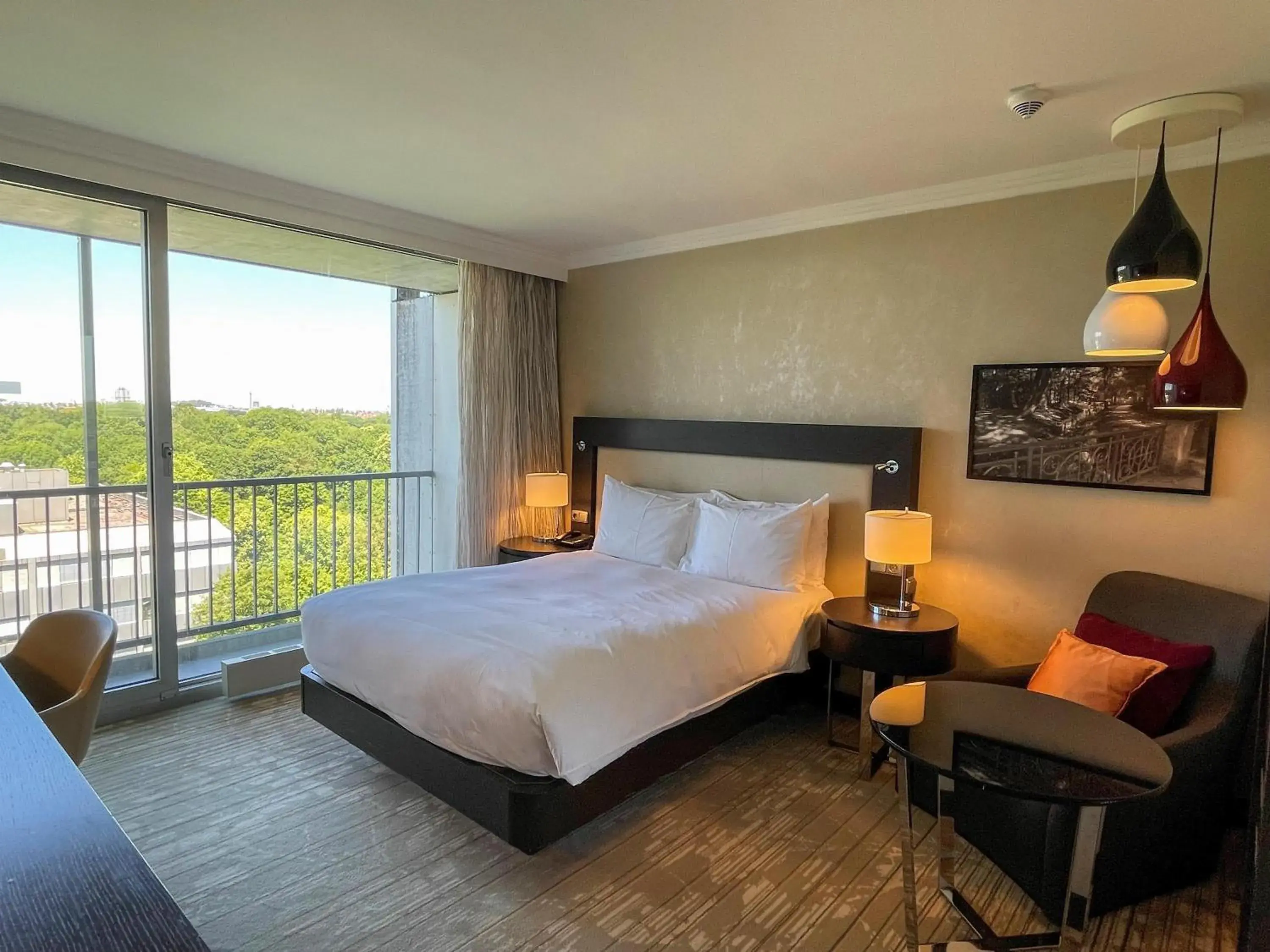 Bedroom in Hilton Munich Park Bedroom in Hilton Munich Park