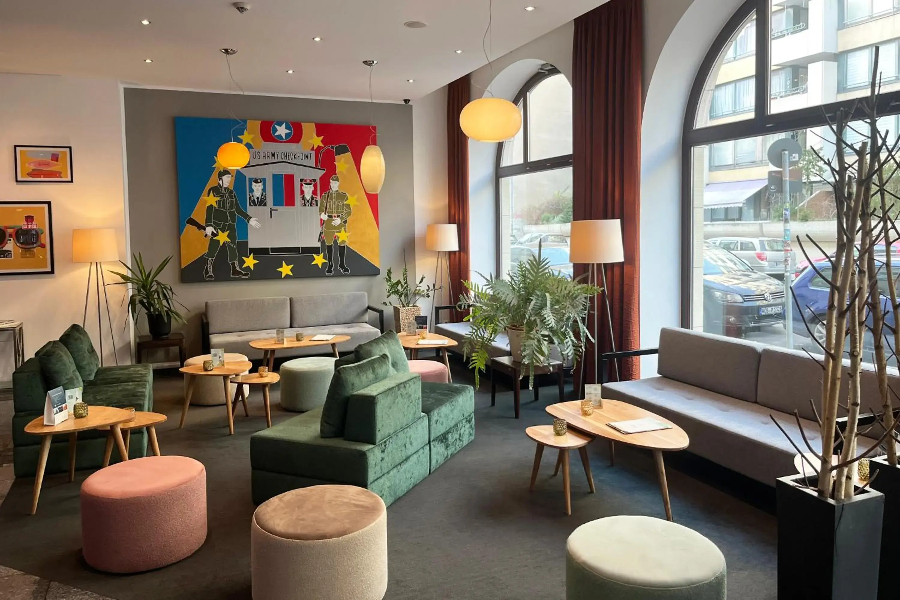 Lobby or reception in Garner Hotel Berlin - Checkpoint Charlie by IHG Lobby or reception in Garner Hotel Berlin - Checkpoint Charlie by IHG