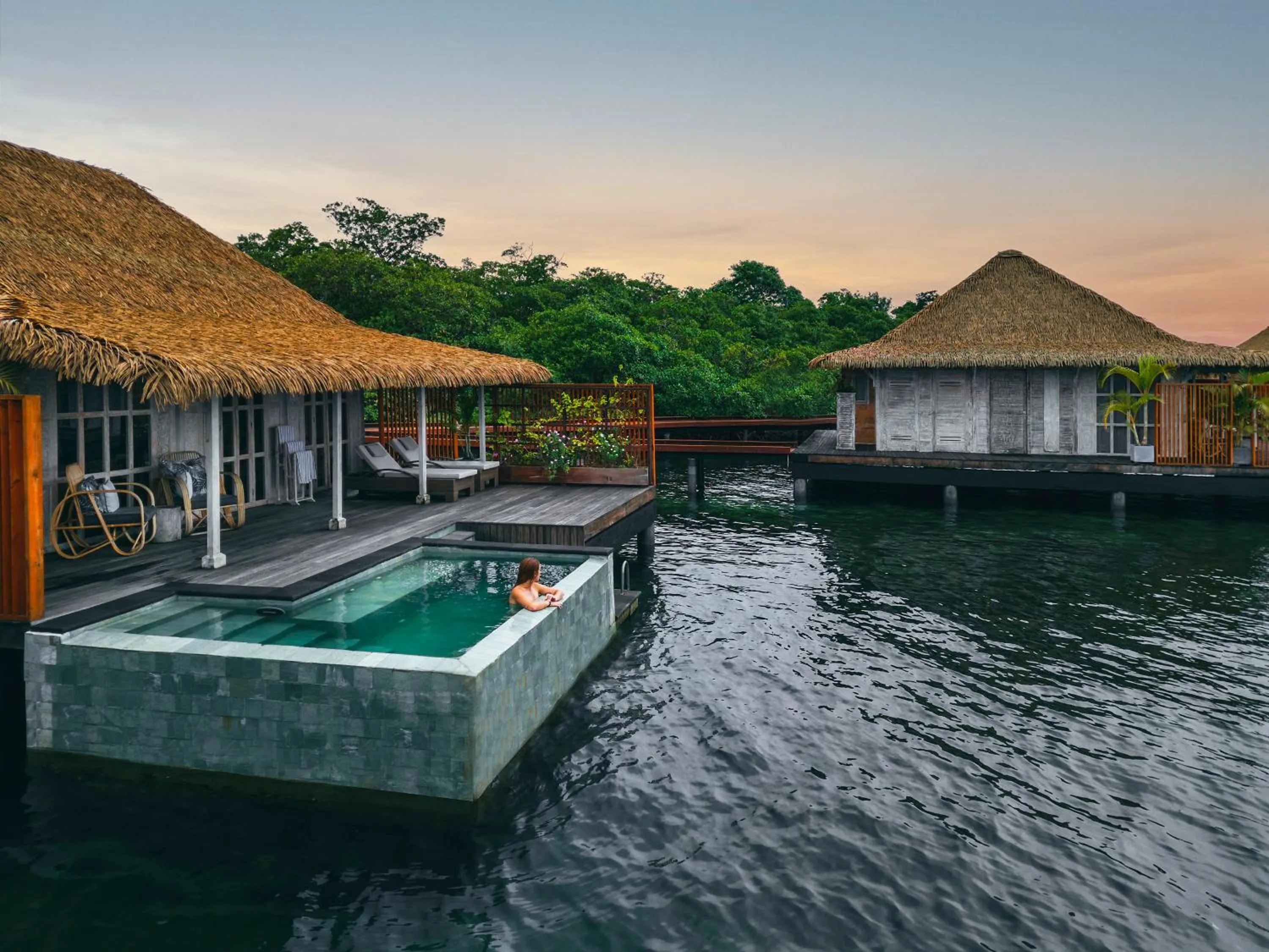 Pool view in Nayara Bocas del Toro