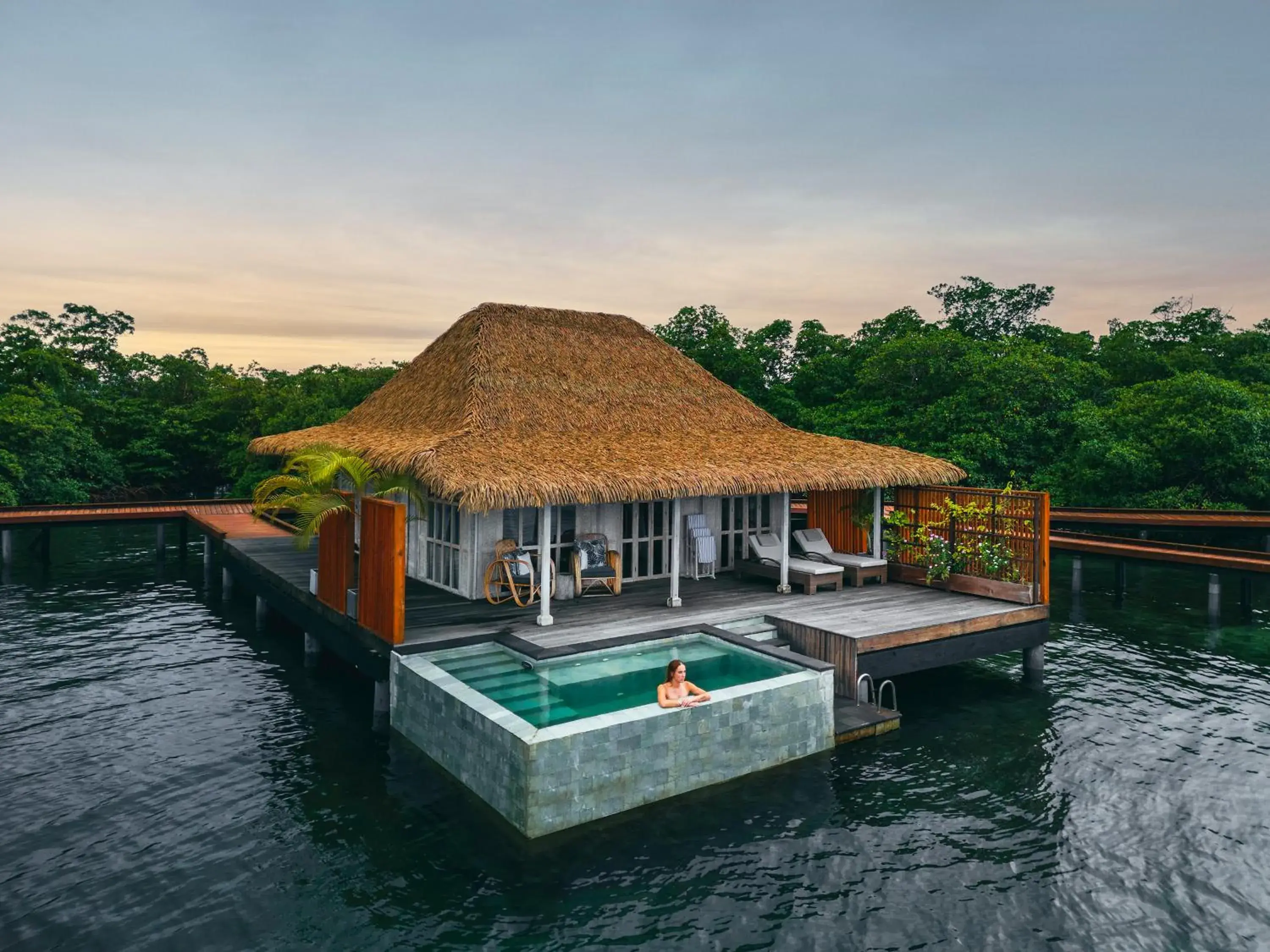 Pool view in Nayara Bocas del Toro Pool view in Nayara Bocas del Toro