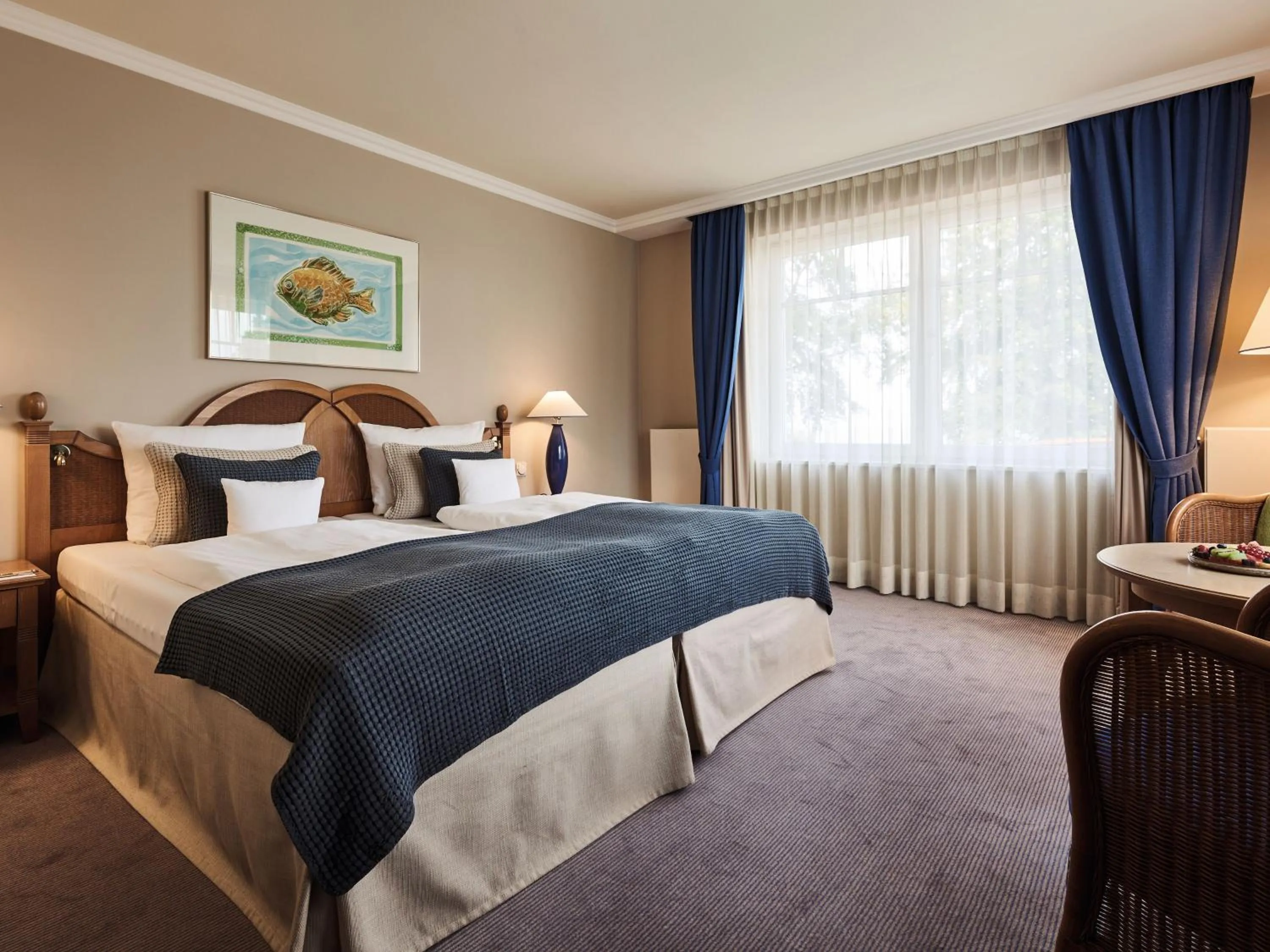 Bed in aja Strandhotel Bansin