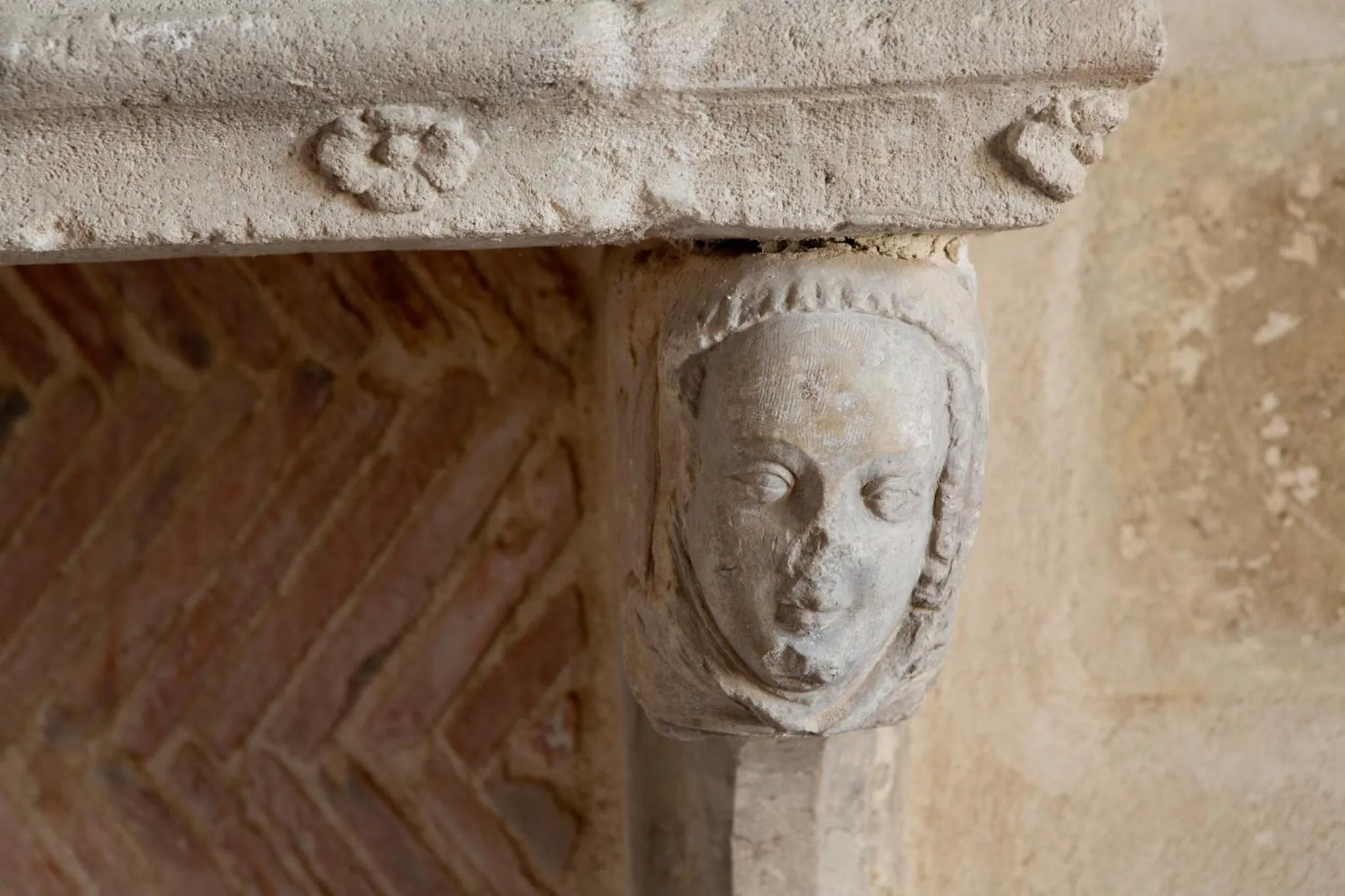 Decorative detail in Château de Bois Charmant