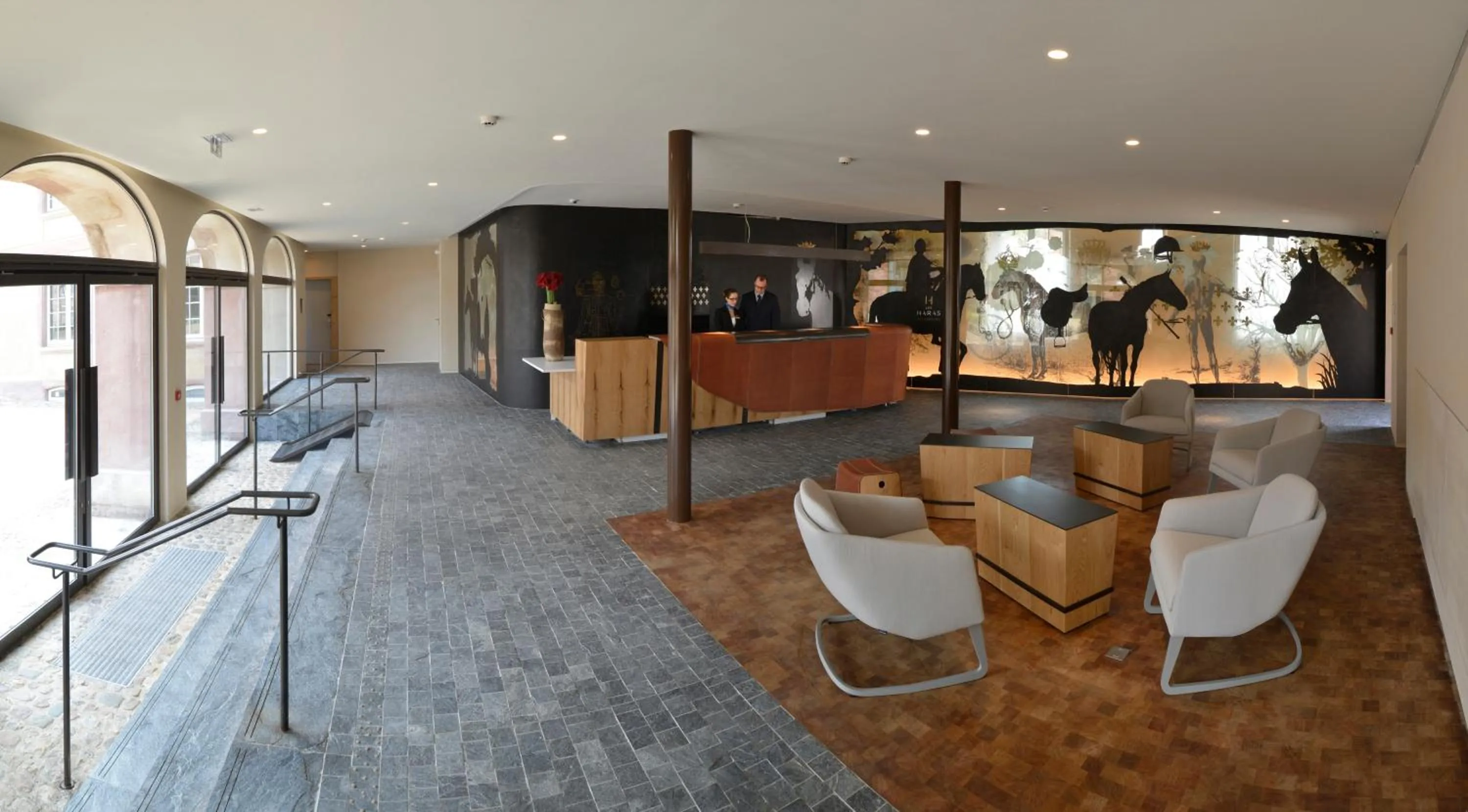 Lobby or reception in Hotel Les Haras