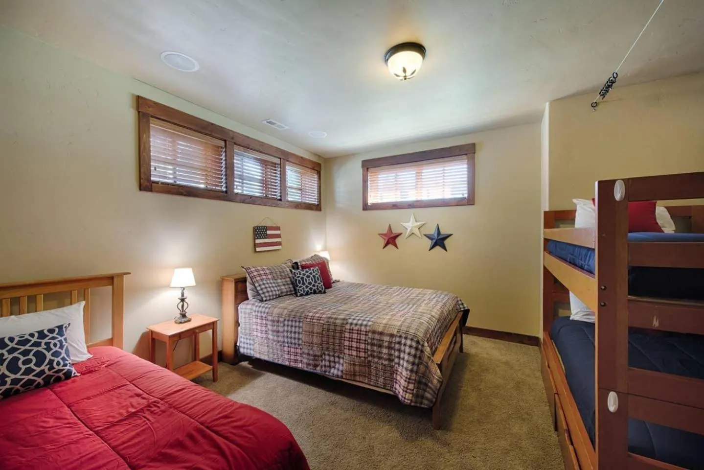 Bedroom, Bed in Greystone on Payette Lake by Casago McCall - Donerightmanagement