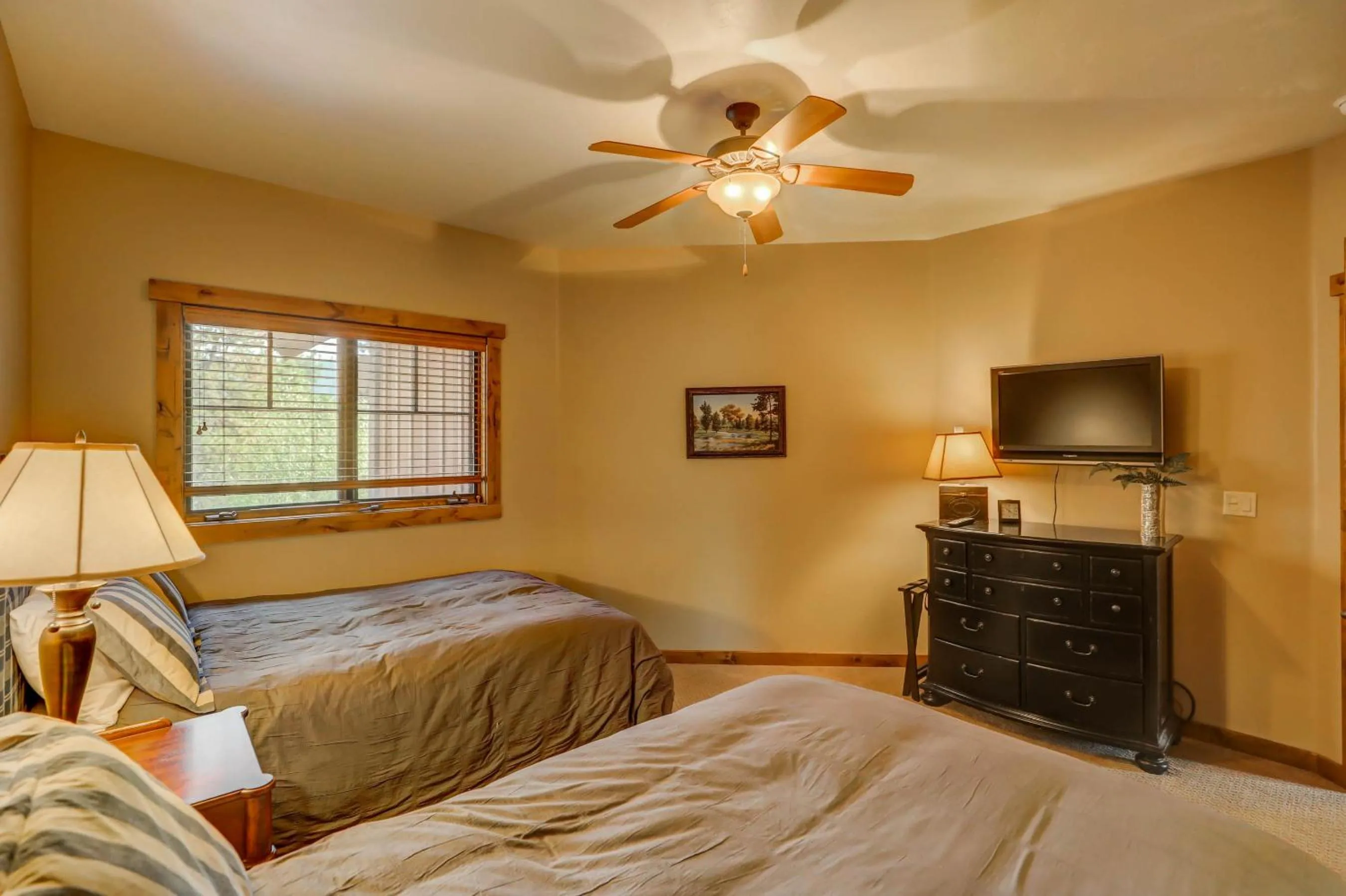 Bed in Red Tail on the River by Casago McCall - Donerightmanagement