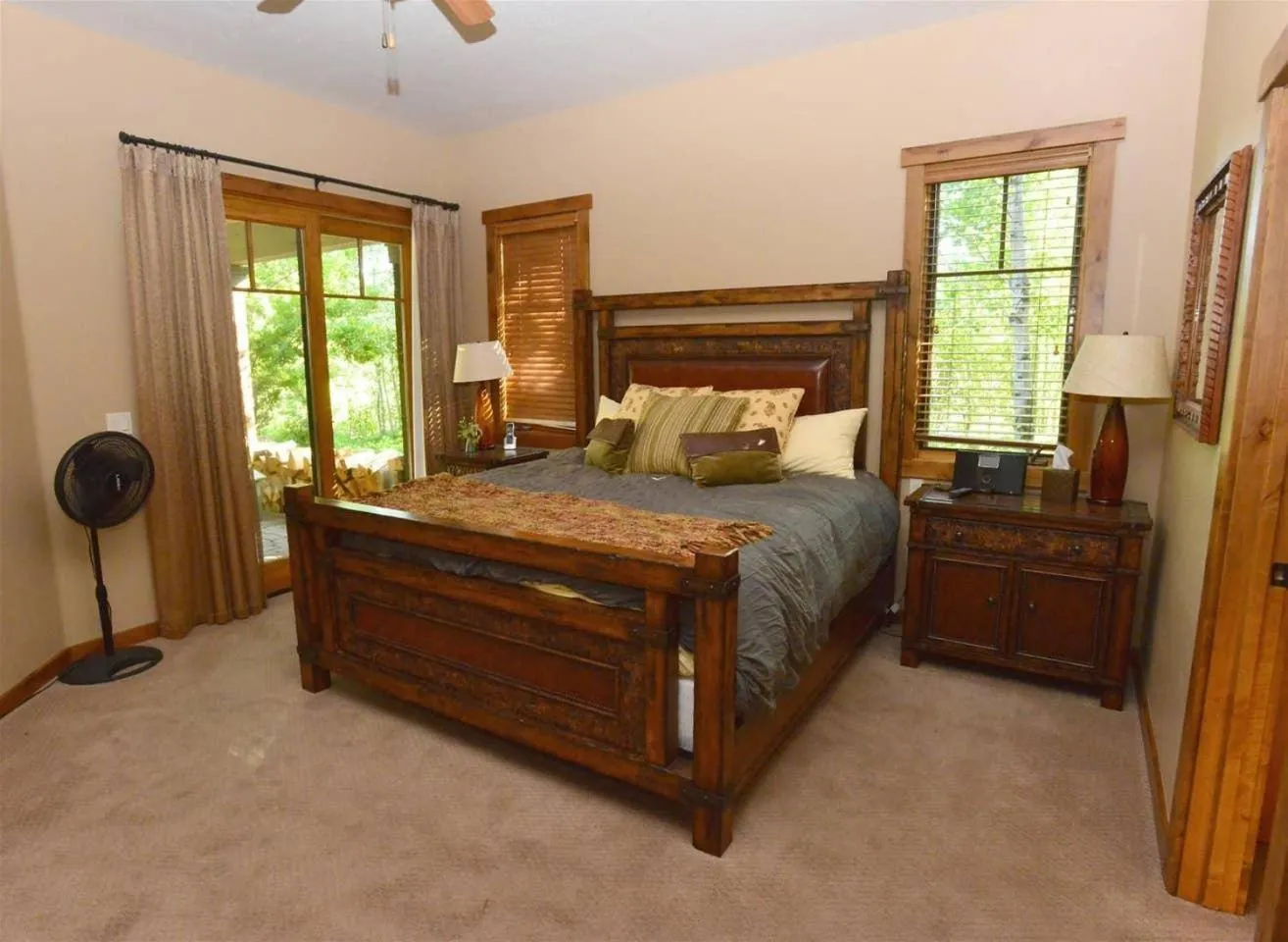 Bed in Red Tail on the River by Casago McCall - Donerightmanagement