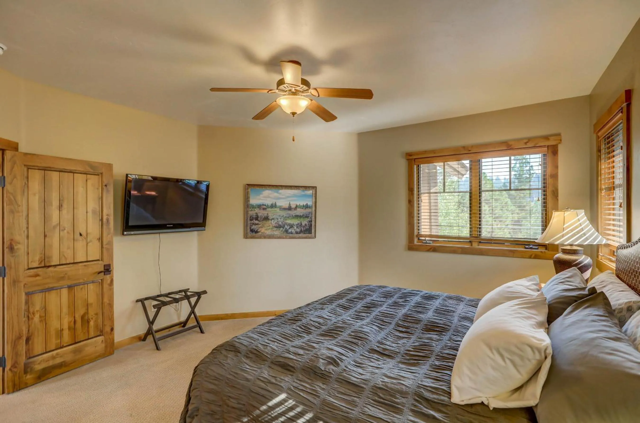 Bed in Red Tail on the River by Casago McCall - Donerightmanagement