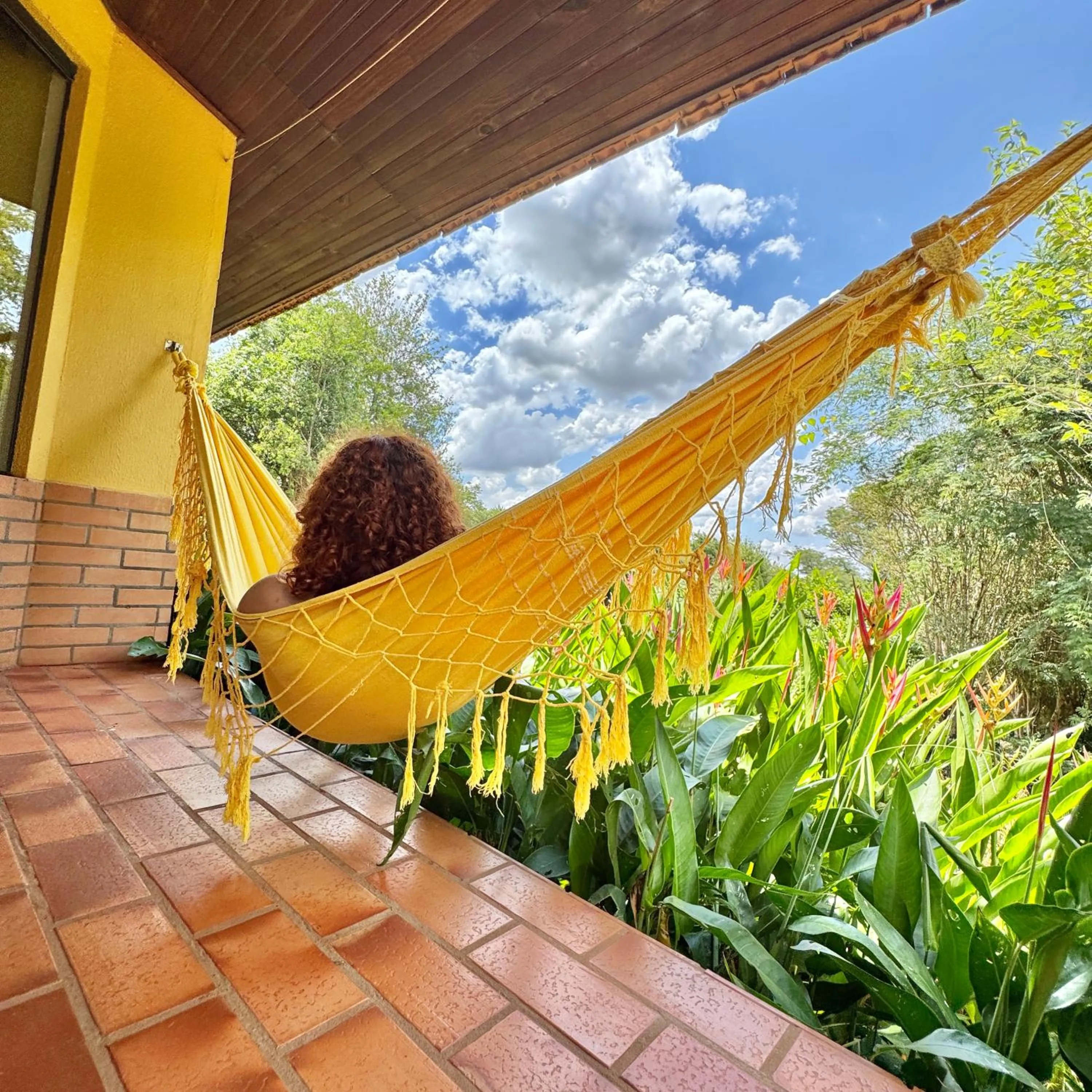 Patio in Hotel Fazenda Vale Alvorada
