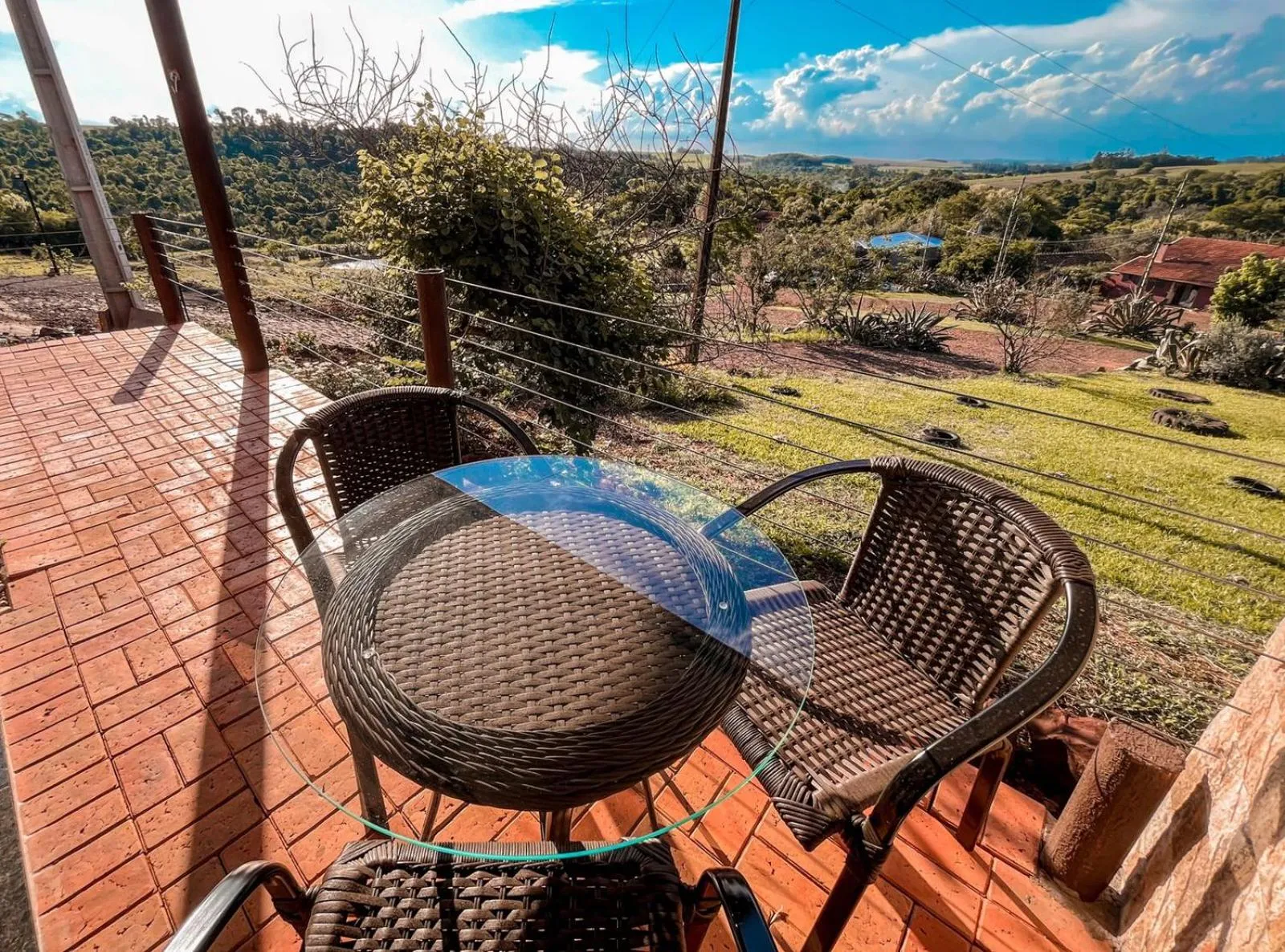 Patio in Hotel Fazenda Vale Alvorada