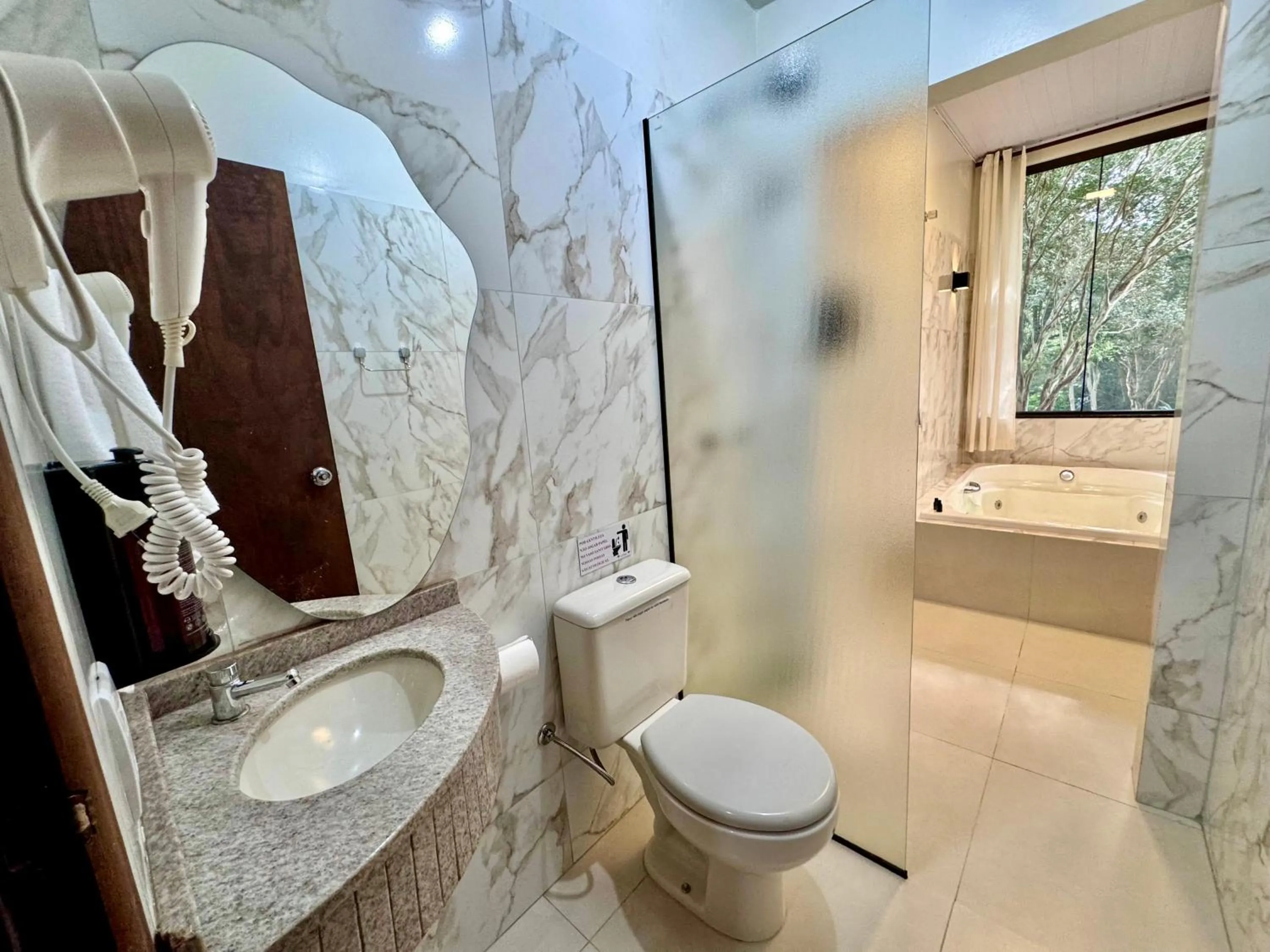 Bathroom in Hotel Fazenda Vale Alvorada