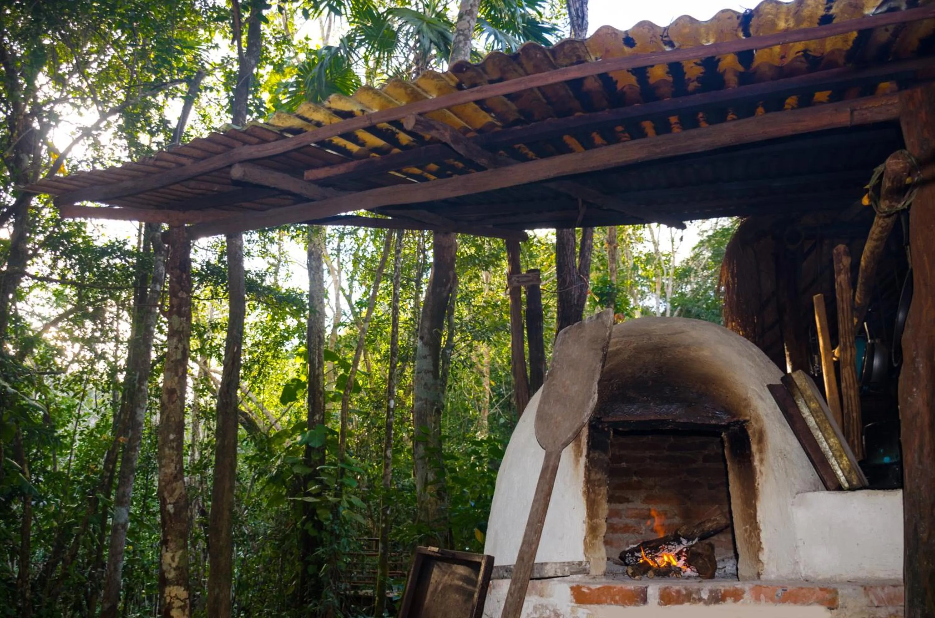 Patio in Glamping Mama Loo mm