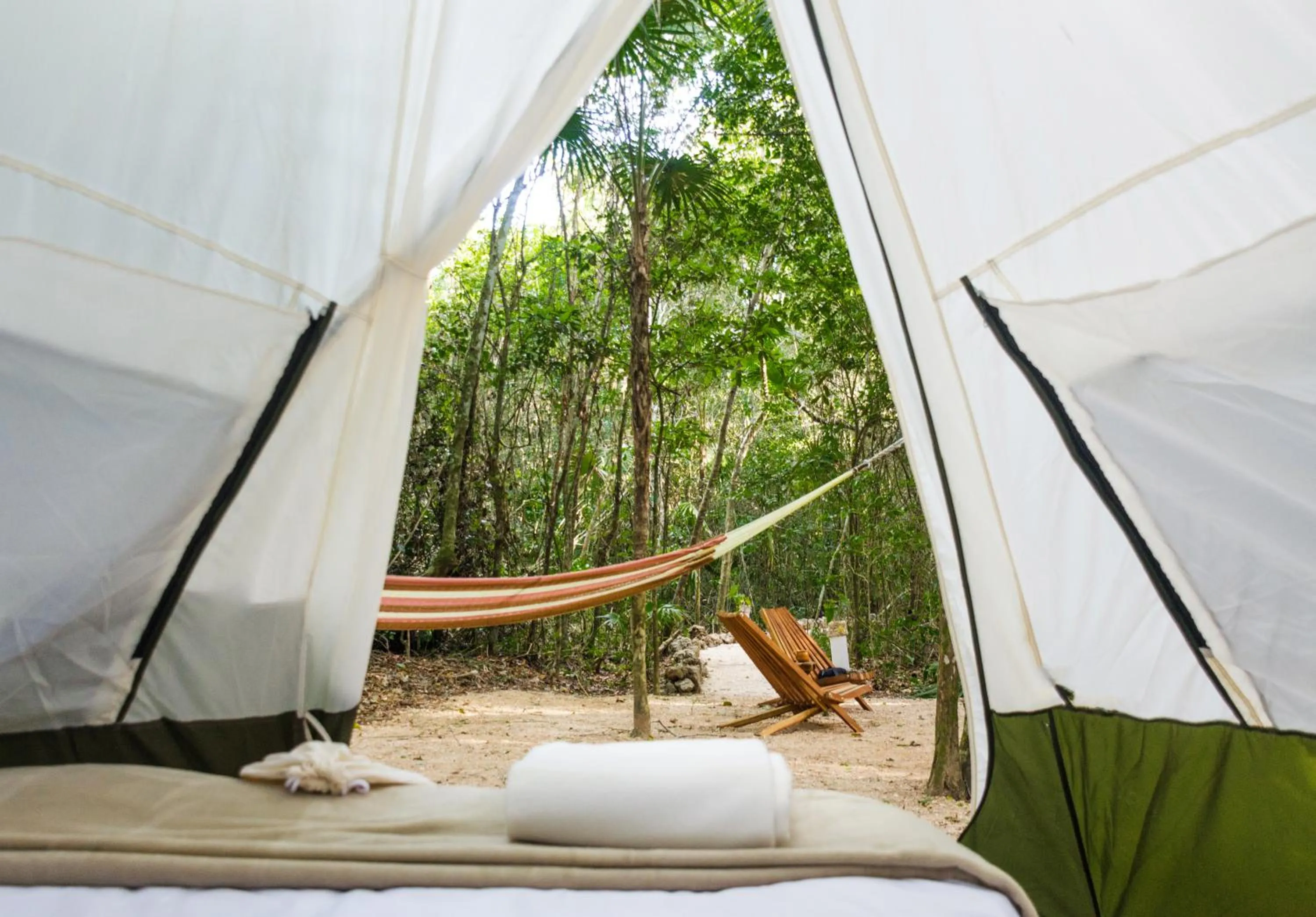Patio in Glamping Mama Loo mm