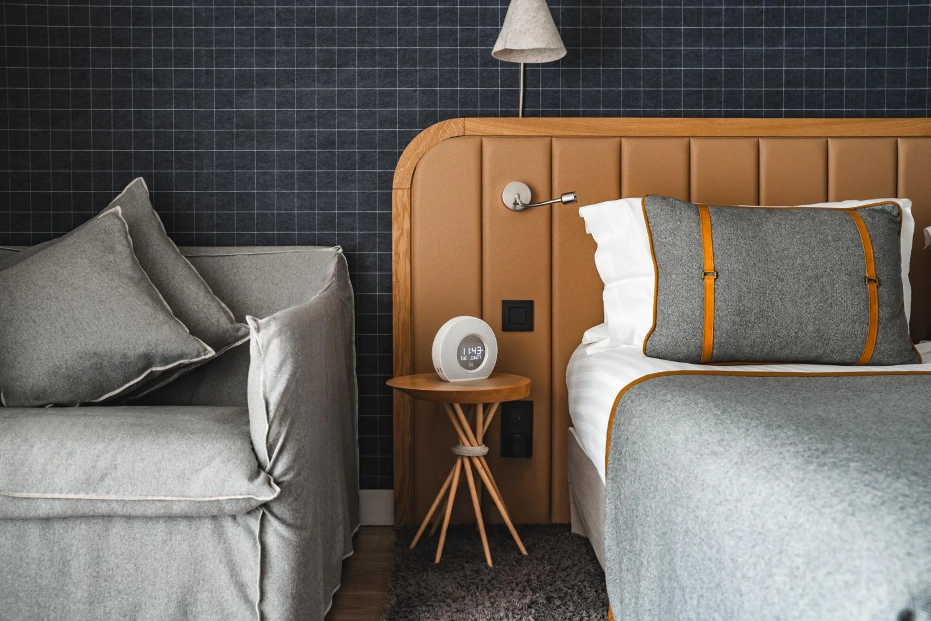 Bed in Heliopic Hotel & Spa